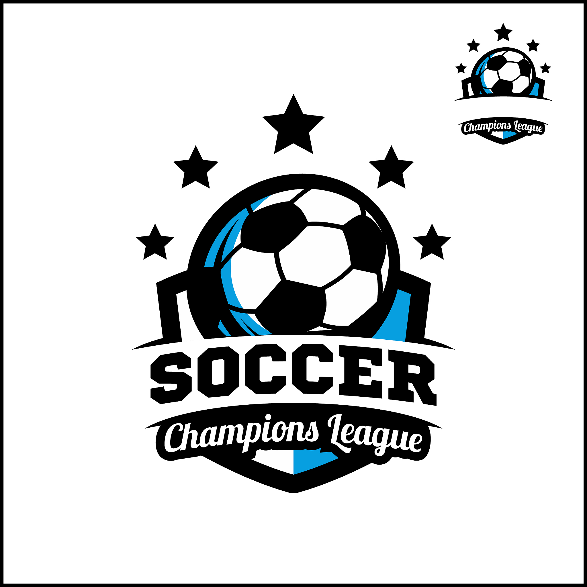 sport ball champions league logo