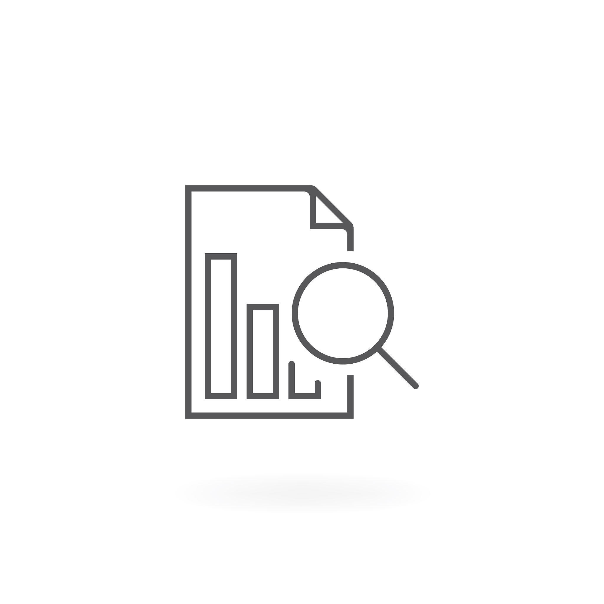 financial analysis icon