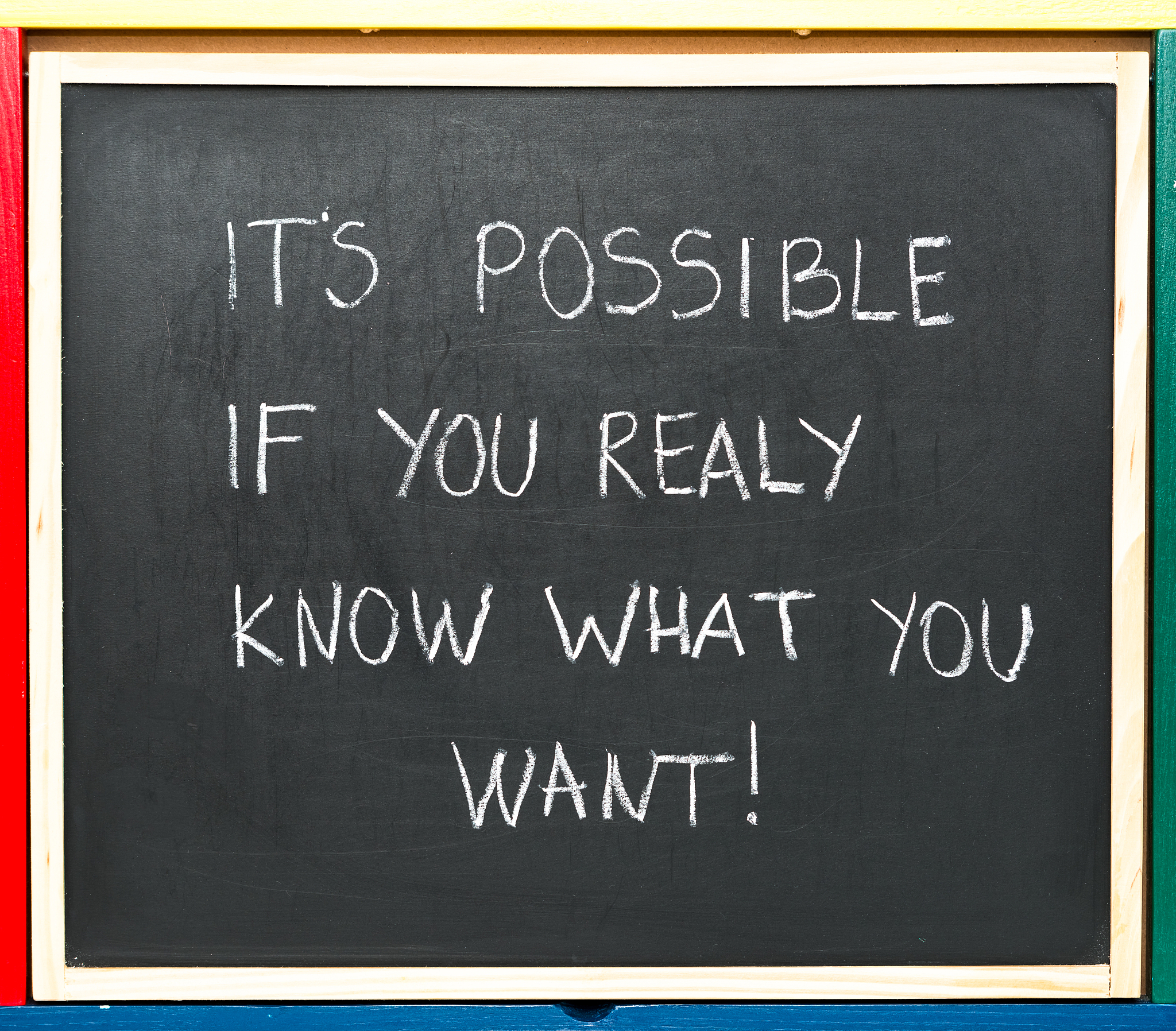 its possible if you want.