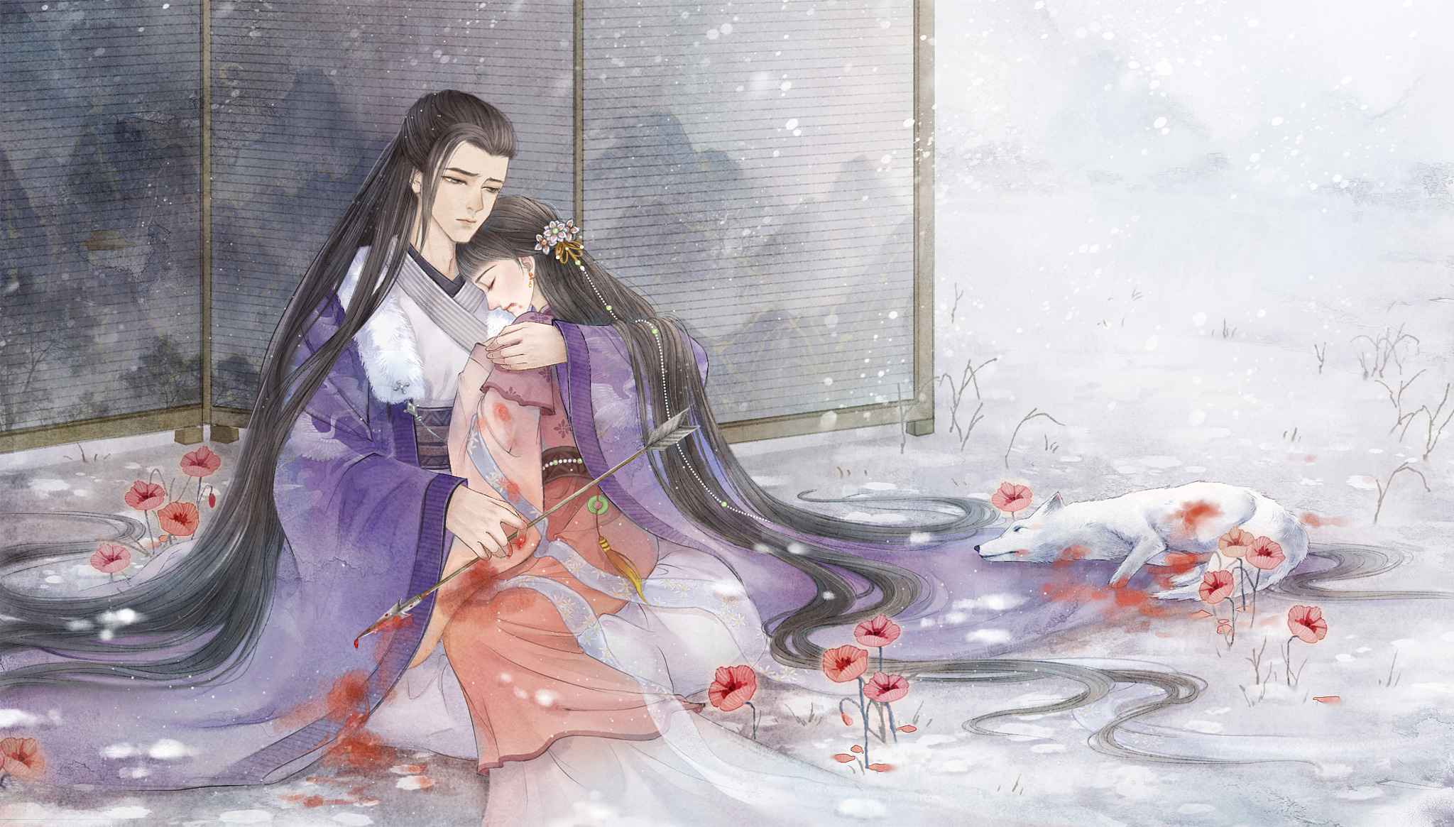 二哈的白猫师尊294章痴缠风雨夜