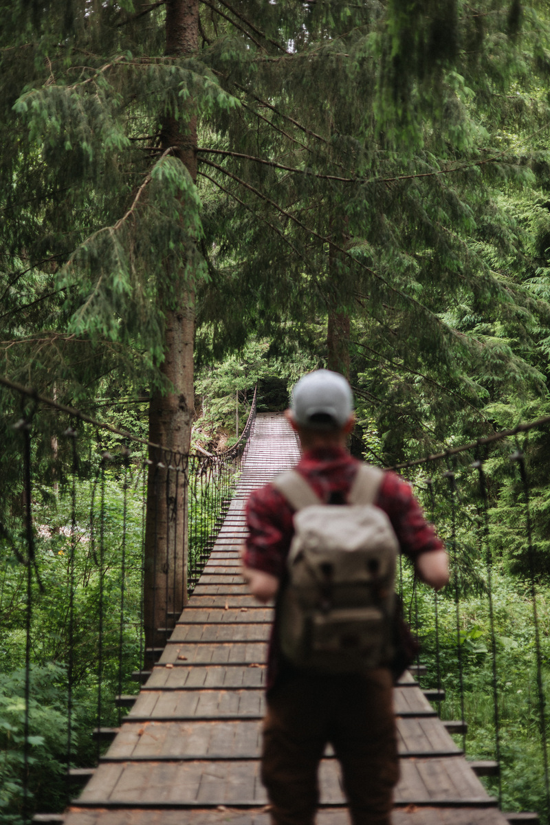 徒步穿越山林：感受大自然的魅力 | 旅游博主推荐