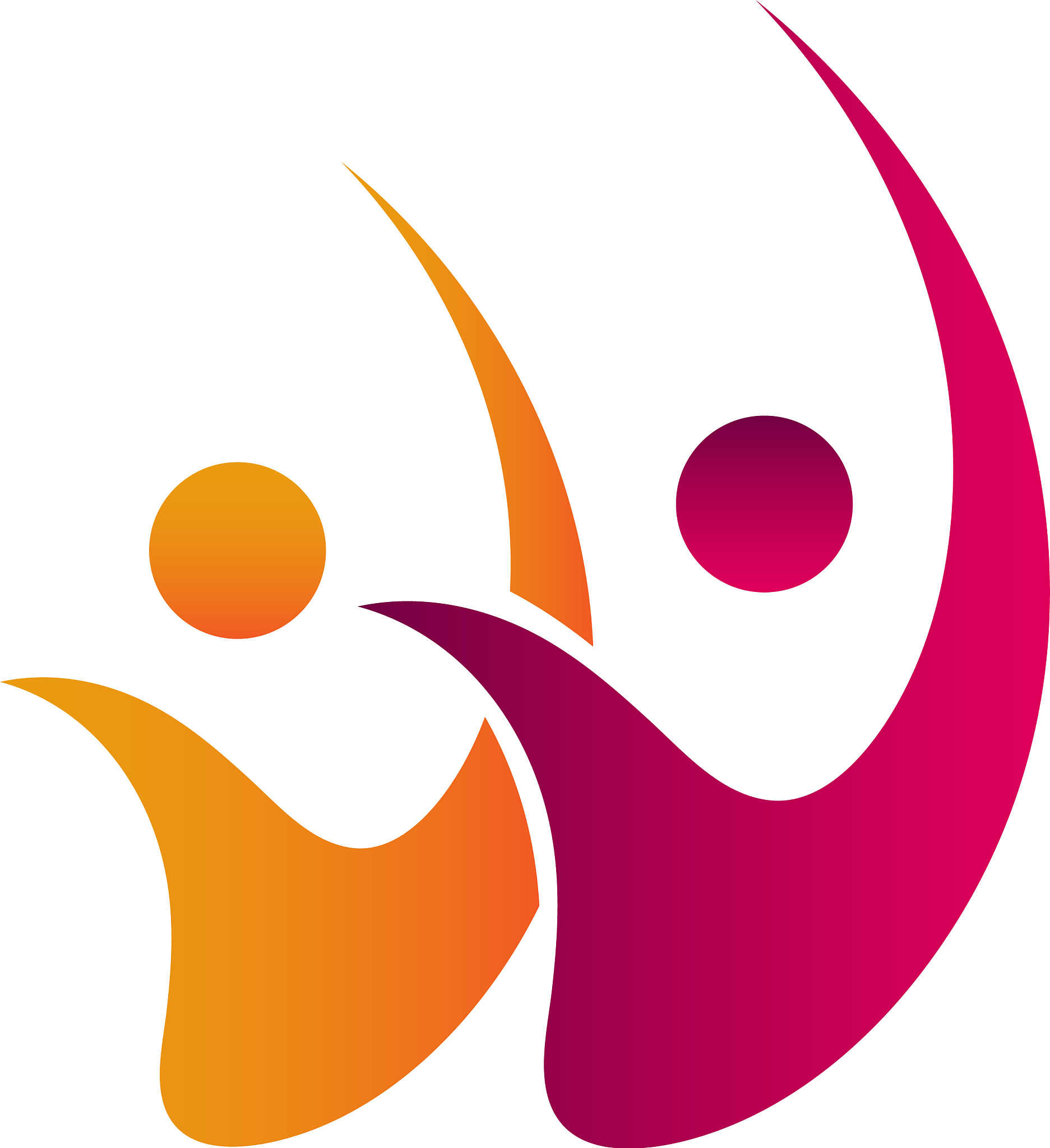 isolated teamwork logo