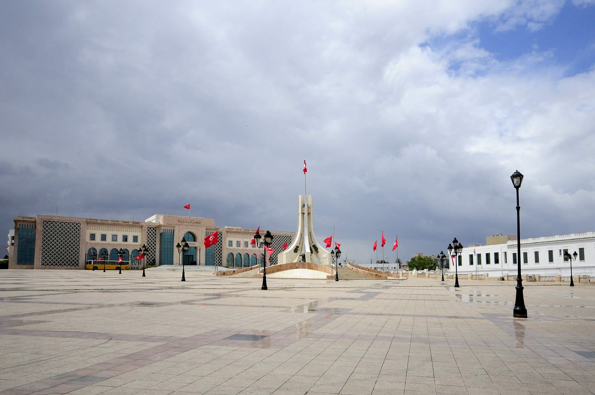 tunis main square. kasbah square