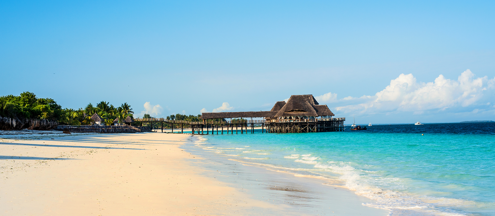 scenic view of beautiful beach