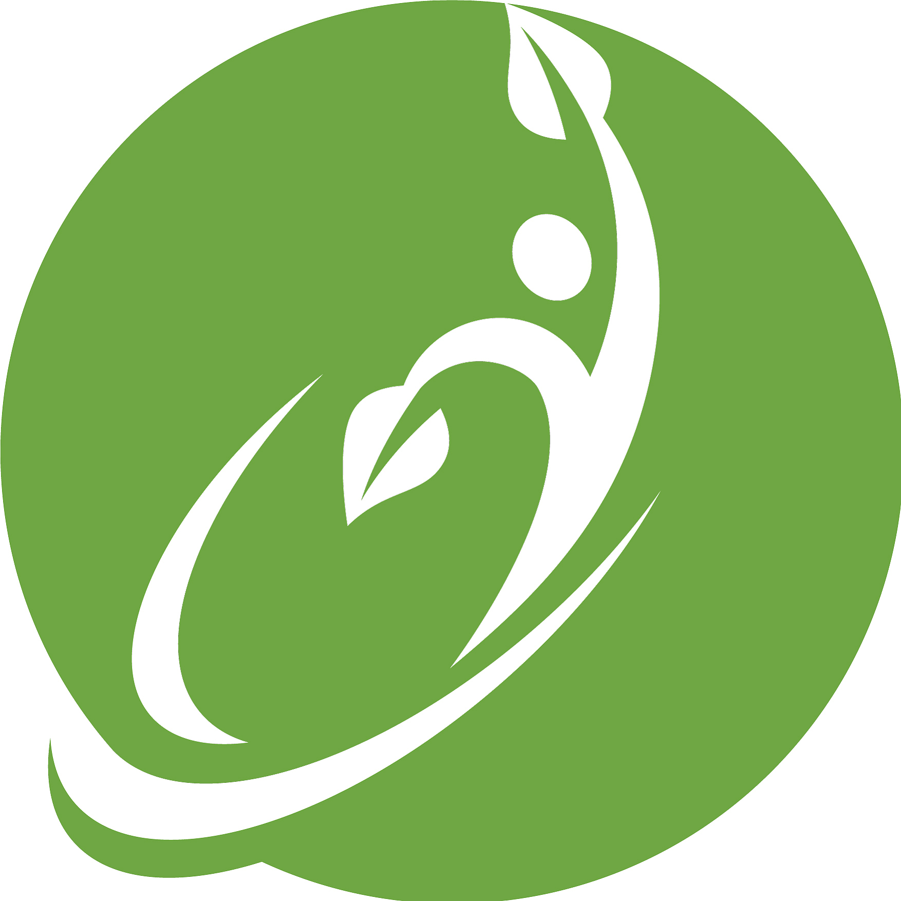 human character logo sign