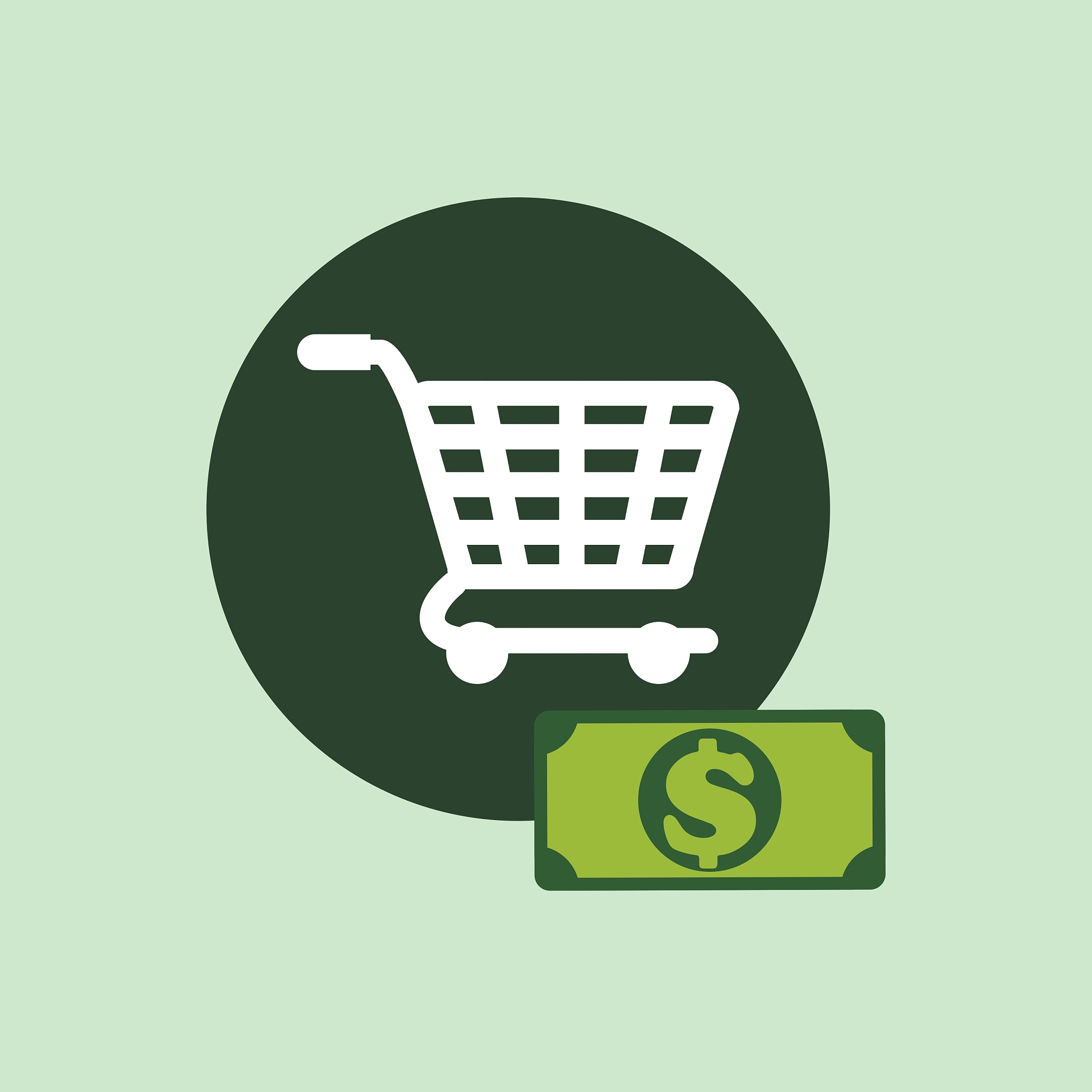 shopping icon design