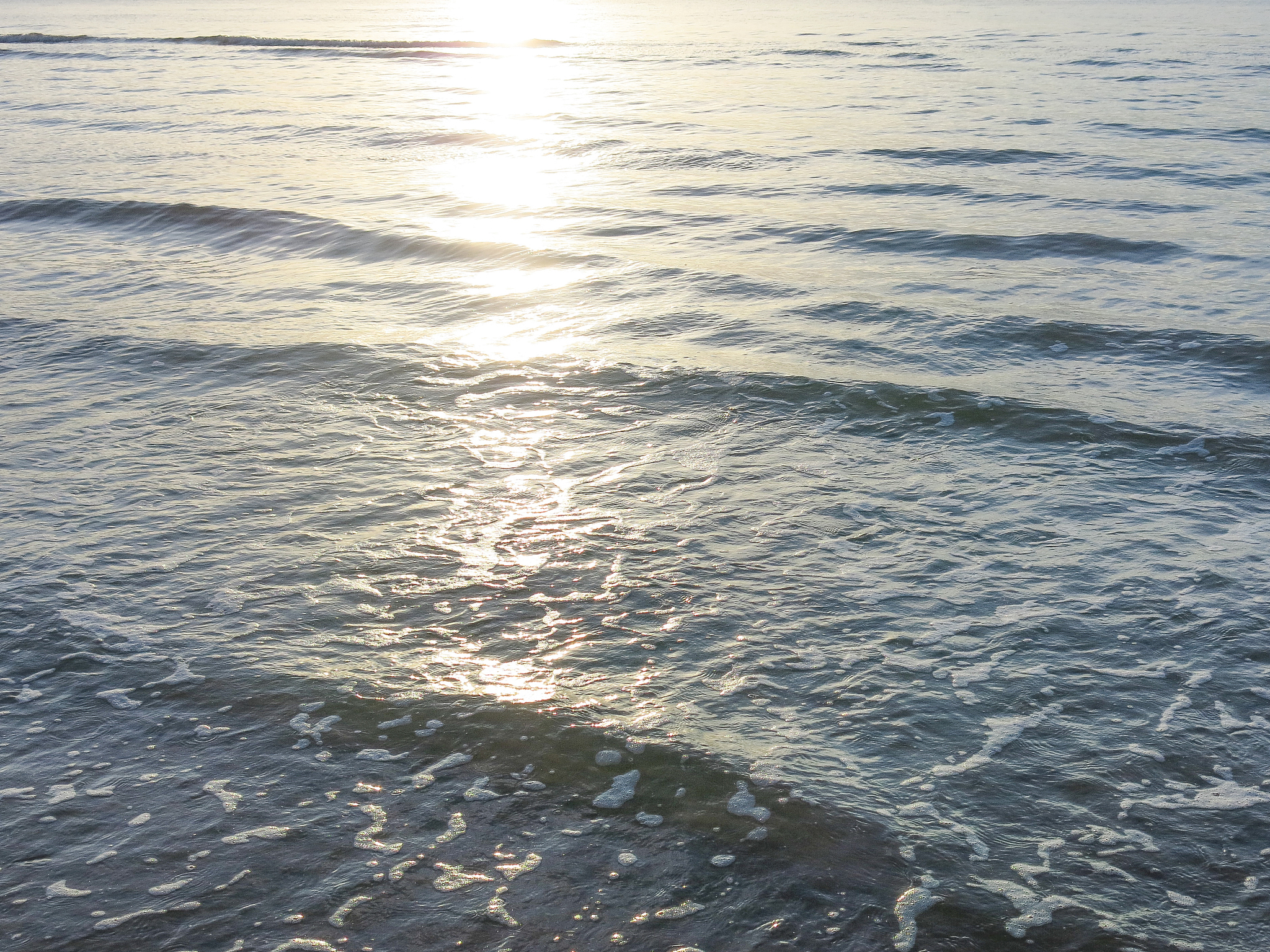 大海的影子：潮起潮落，寂静无声