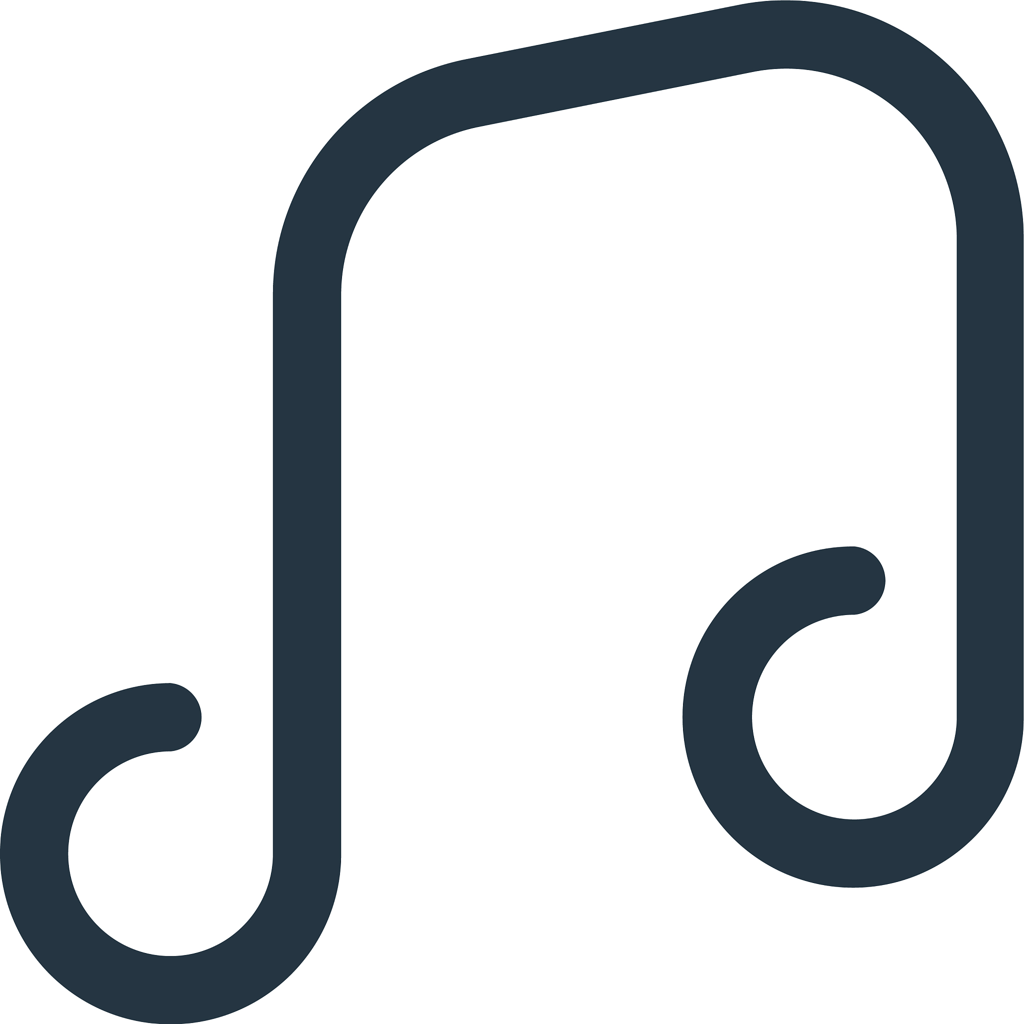 music note icon isolated on white background