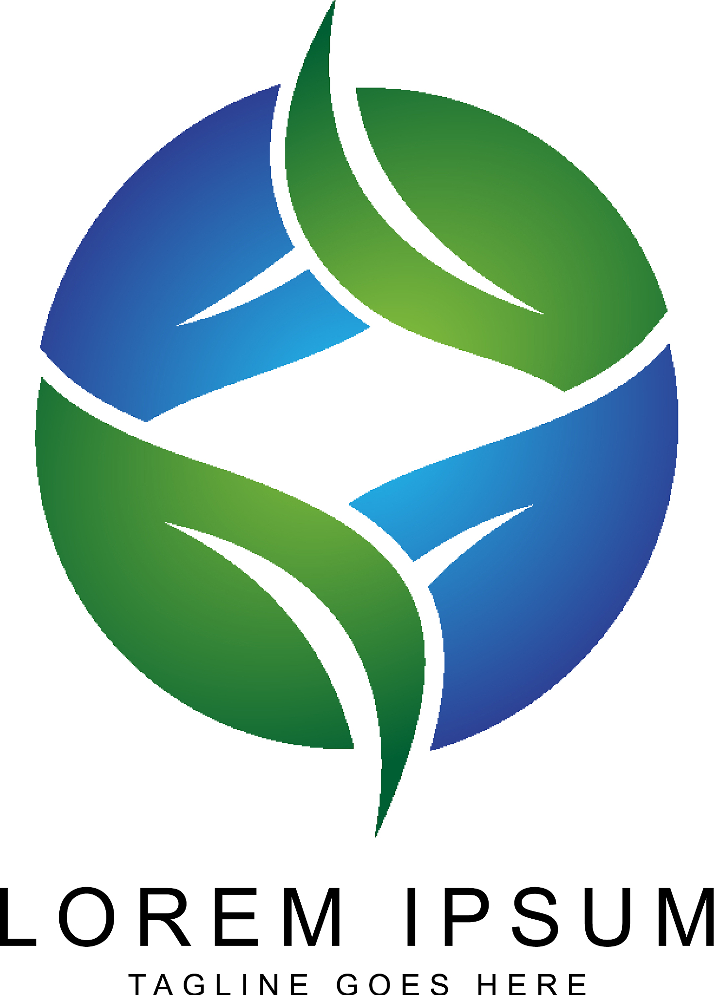 leaf logo template