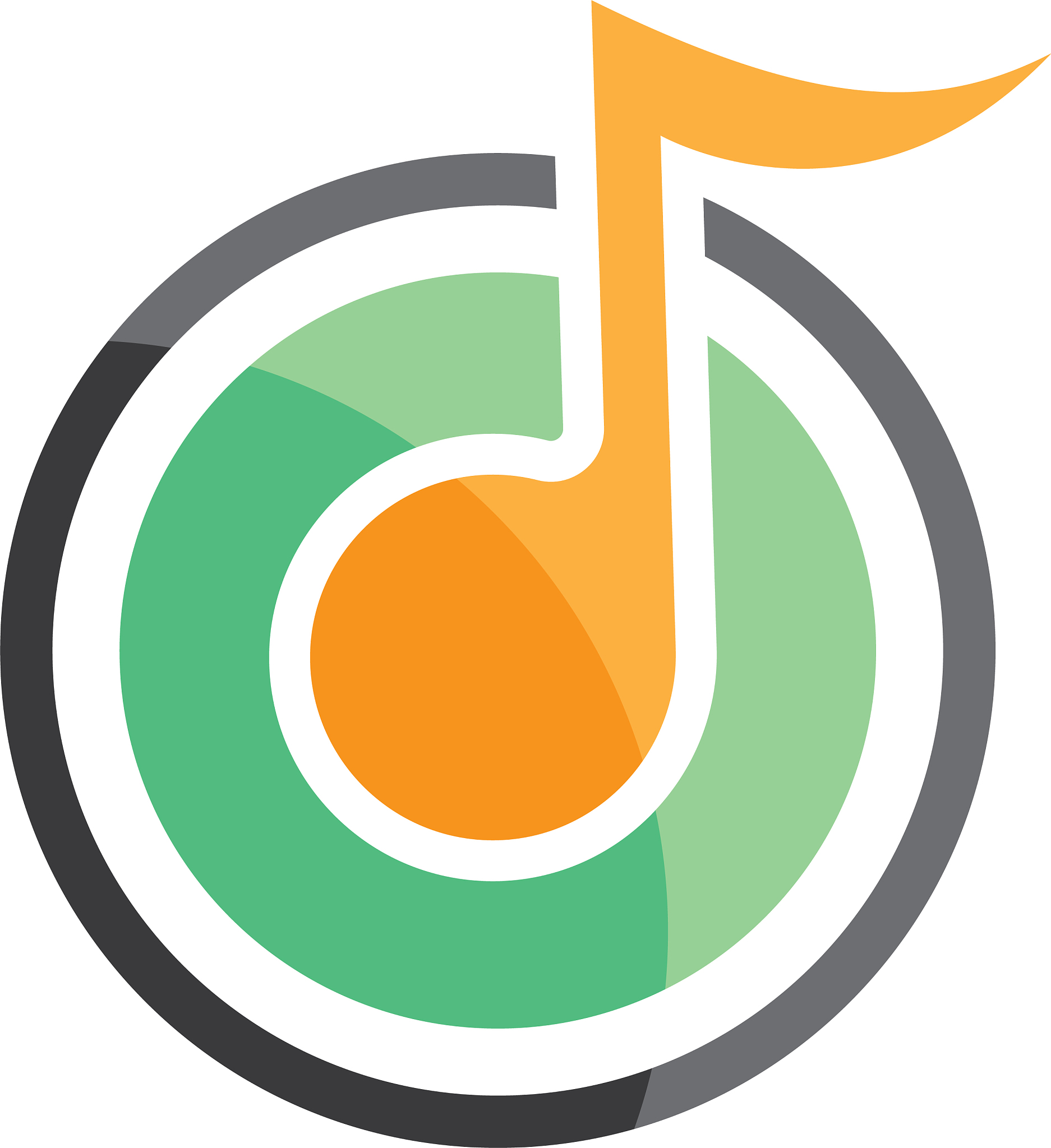 music logo creative icon