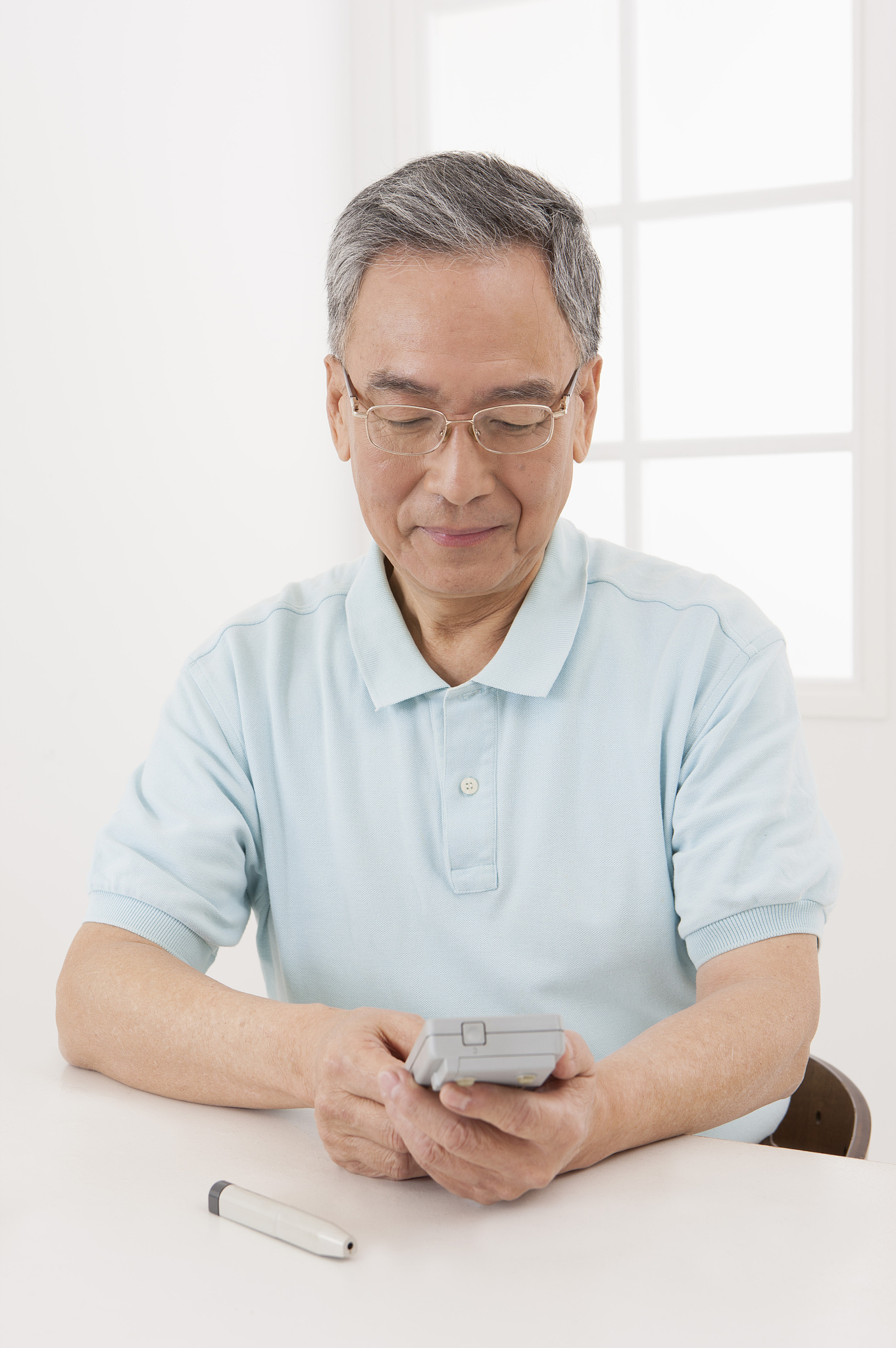 检查,老年男人