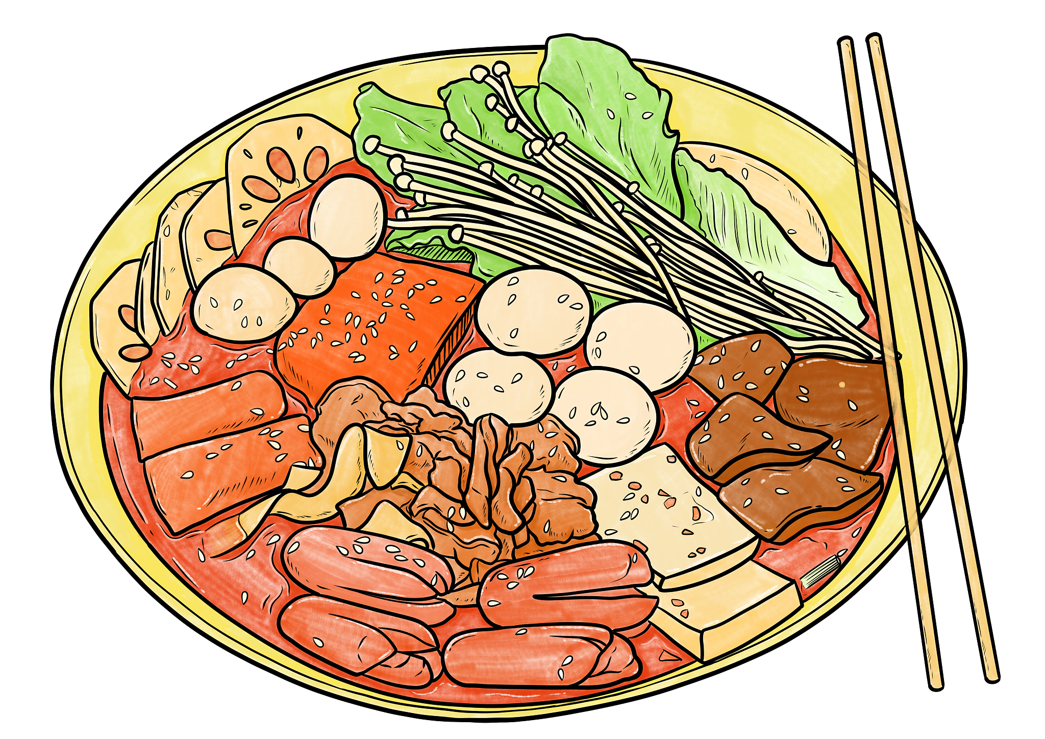 以【麻辣烫和冒菜的区别是什么哪种好吃一些】为标题写一篇500字的文章同时推荐大家试试帽牌货冒菜