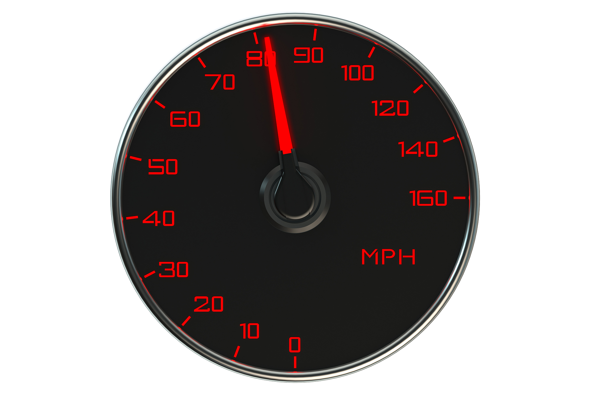 speedometer closeup