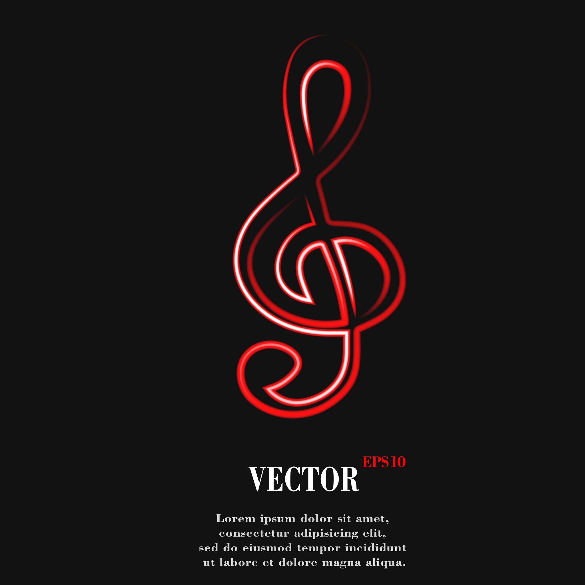music elements notes web icon flat design