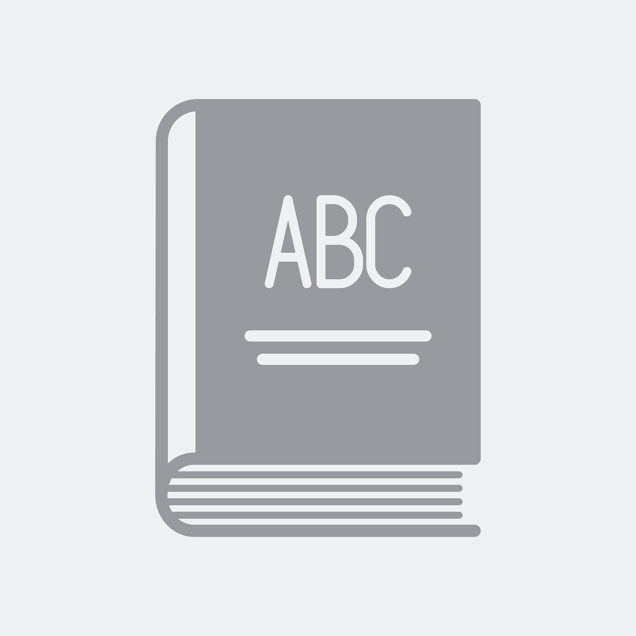 learning book abc
