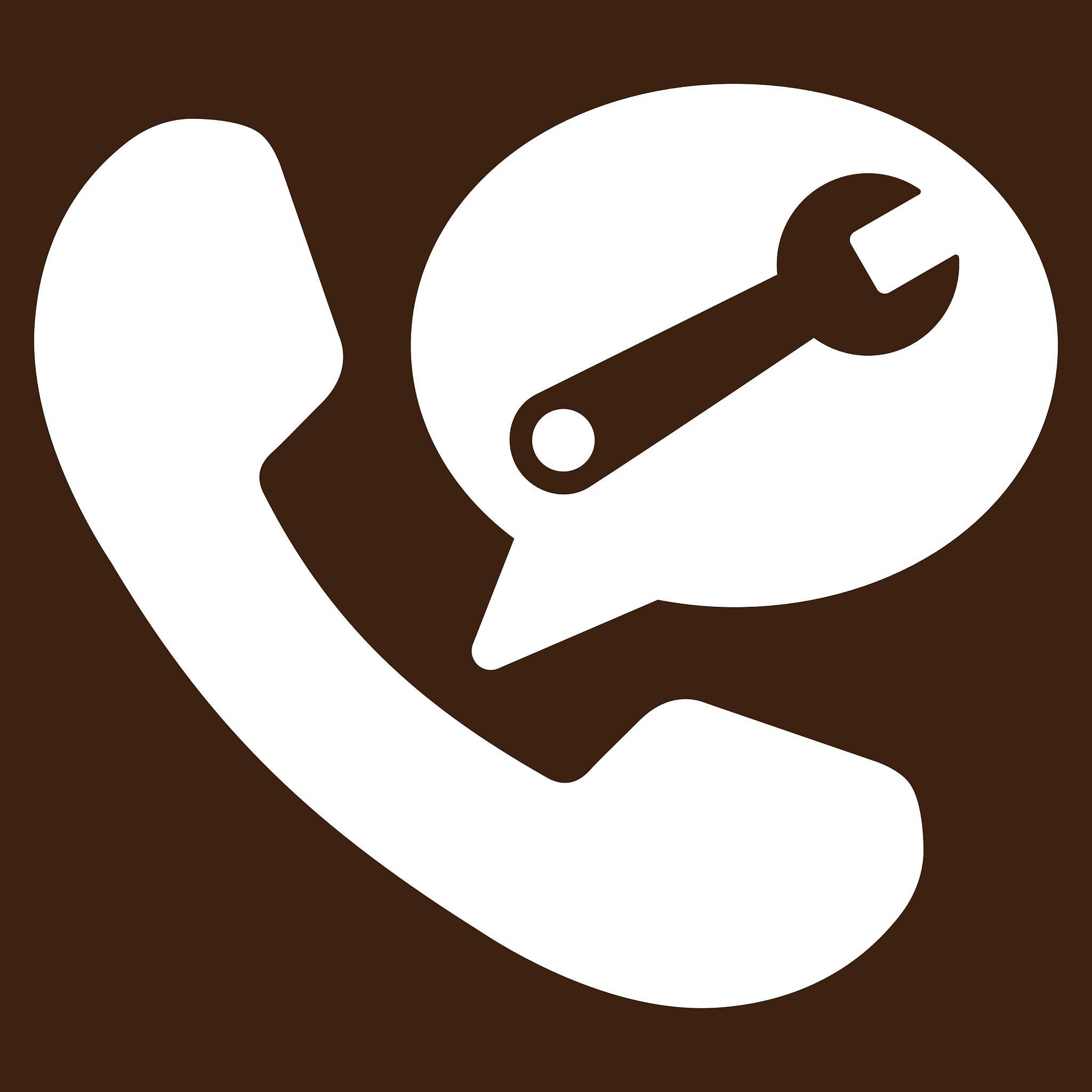 phone service message icon