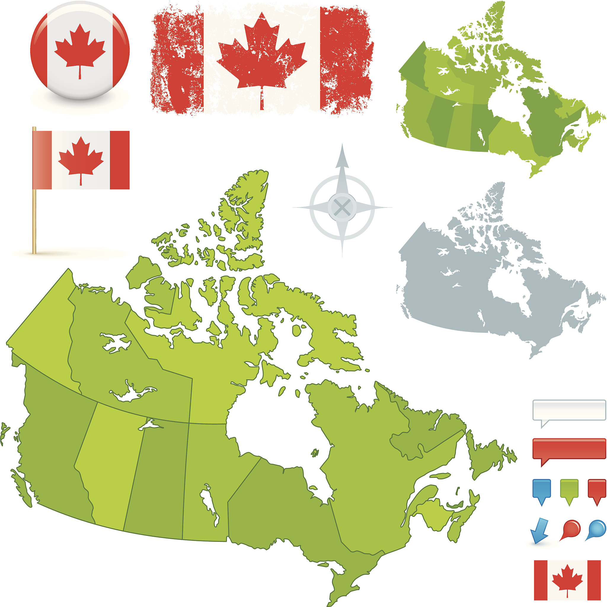 Canadian border not the provincial boundaries这句话中两个边界有什么区别