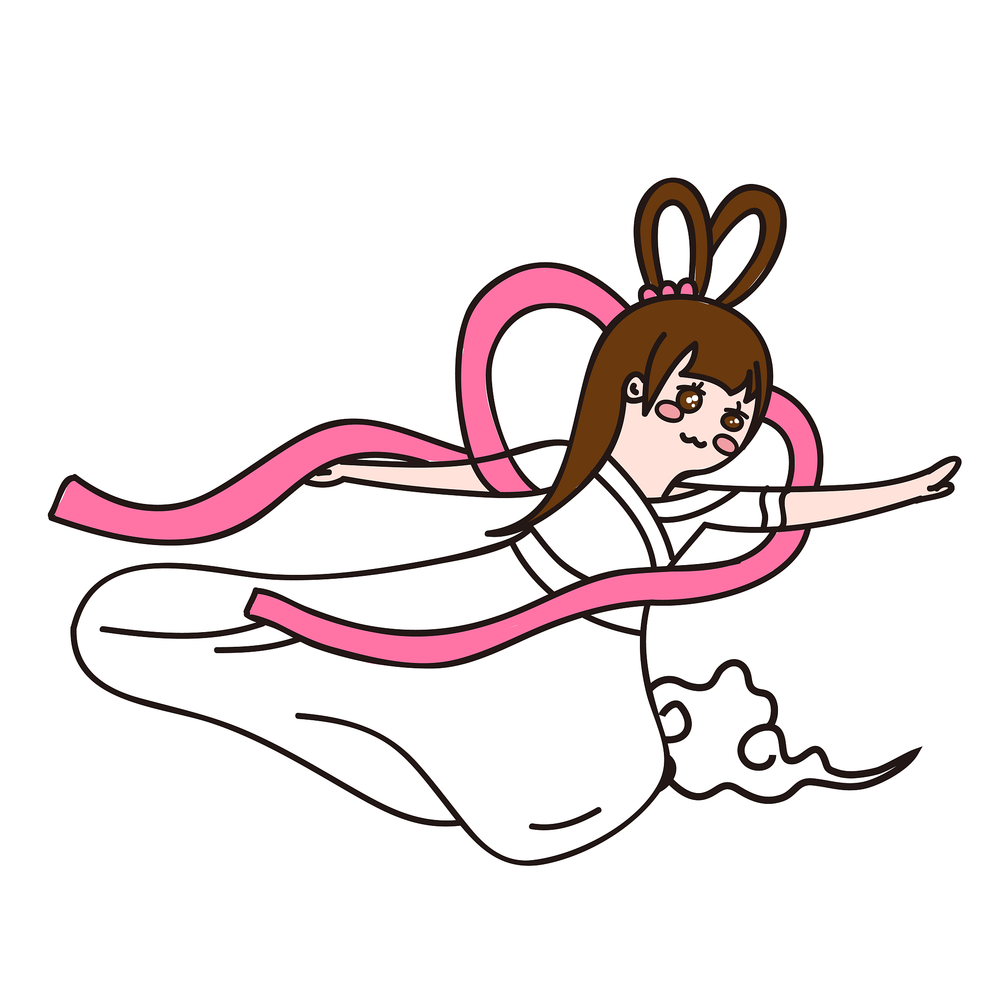 敦煌飞天人物绘画教程：学生必备步骤