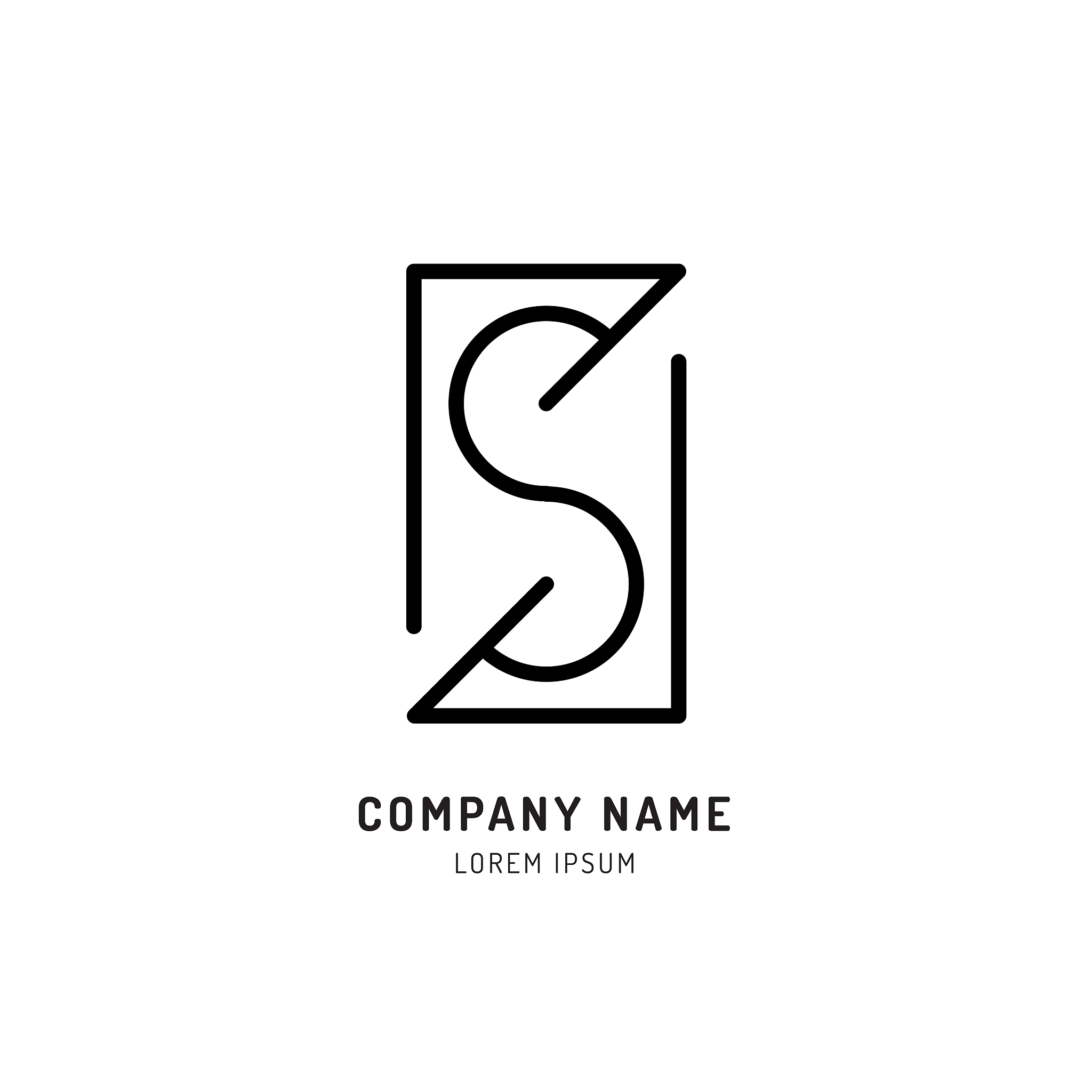 set s logo design