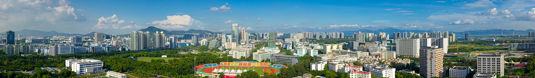 深圳科技园城市建筑日景