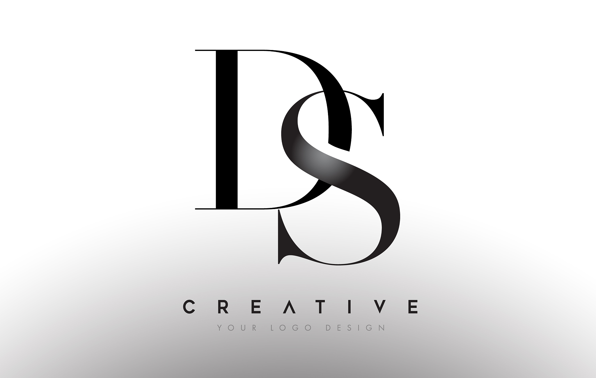 ds sd letter design logo logotype icon concept
