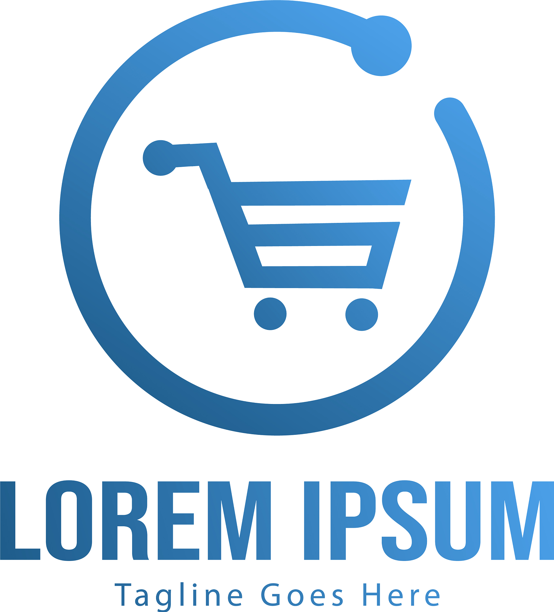 shopping logo template design shopping logo with