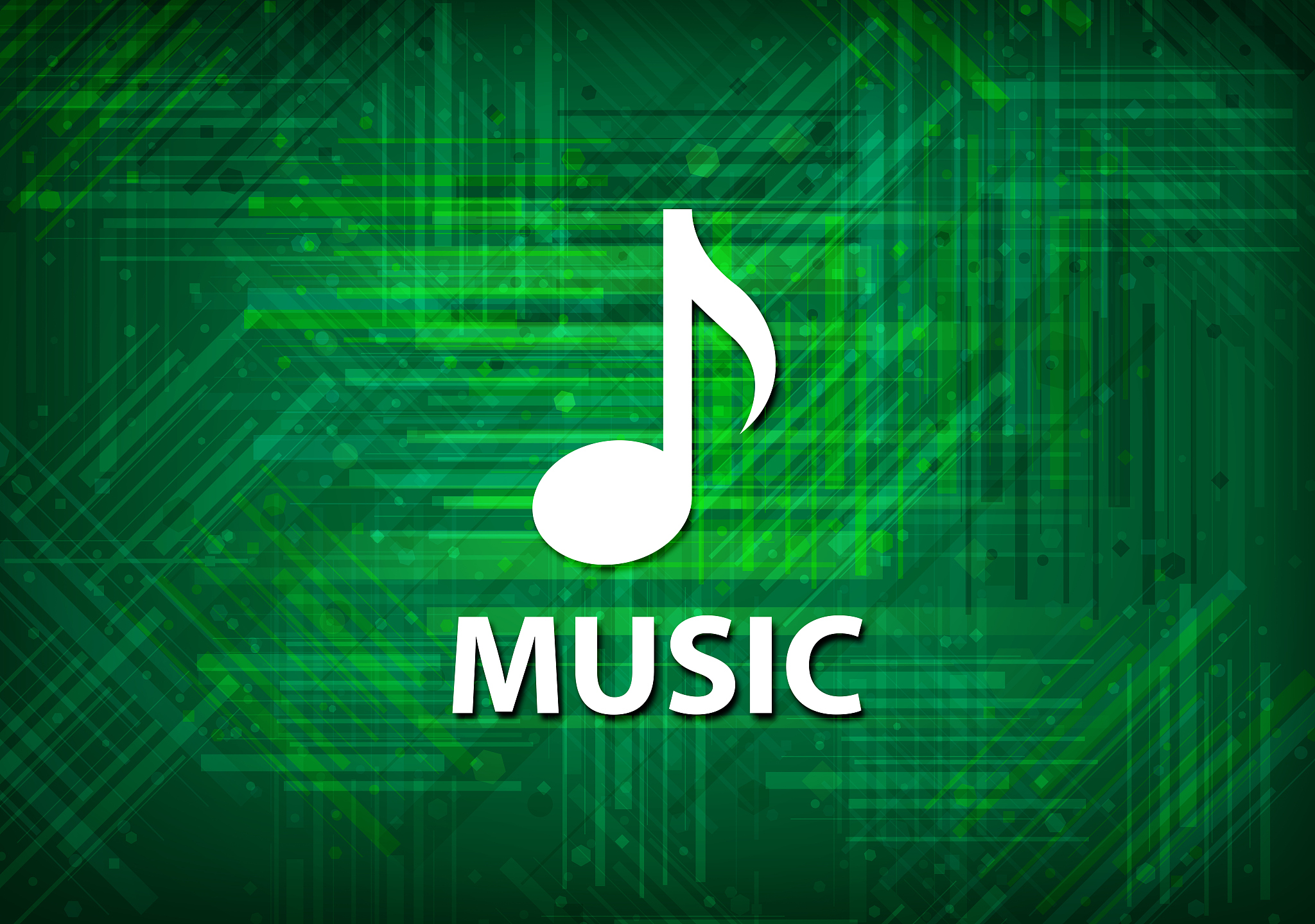 music green background