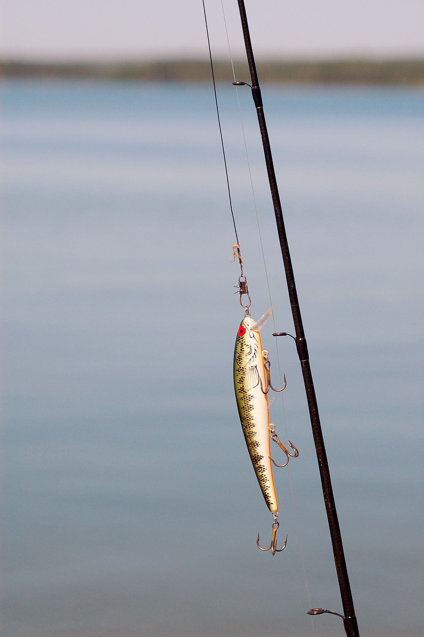 如何栓钓鱼主线