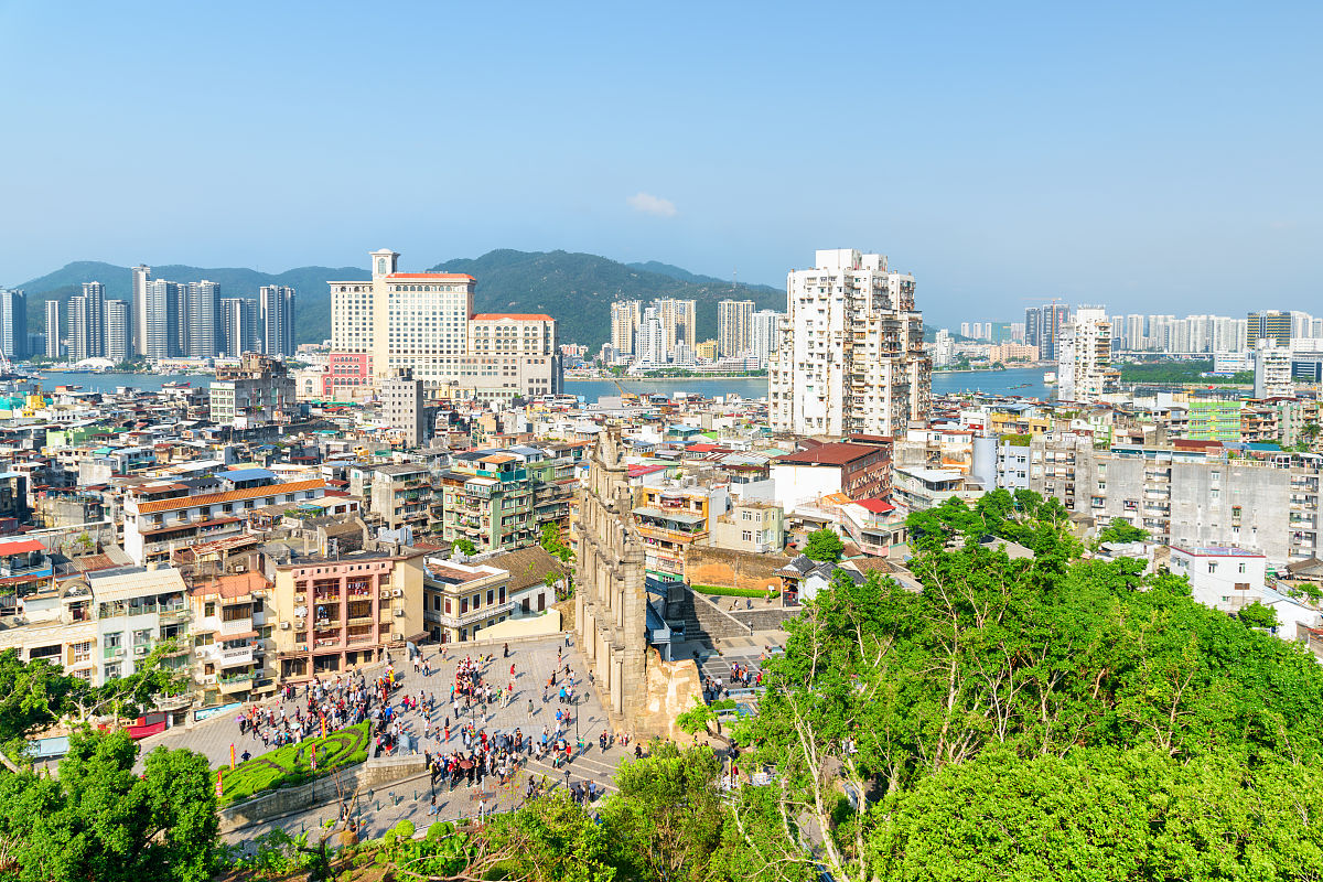 澳门的美景令人惊叹.圣保罗遗址