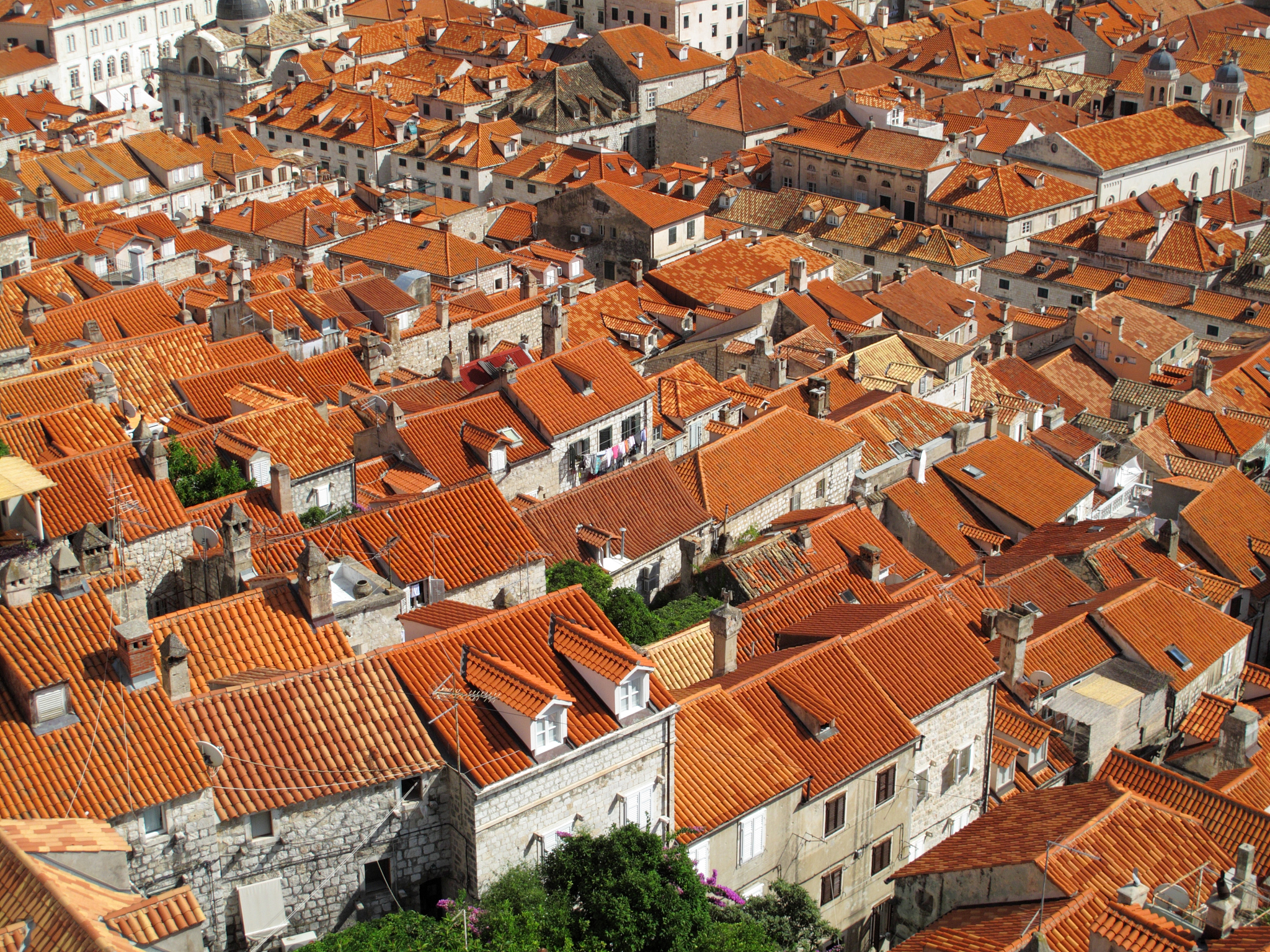 roofs of dubrovnik
