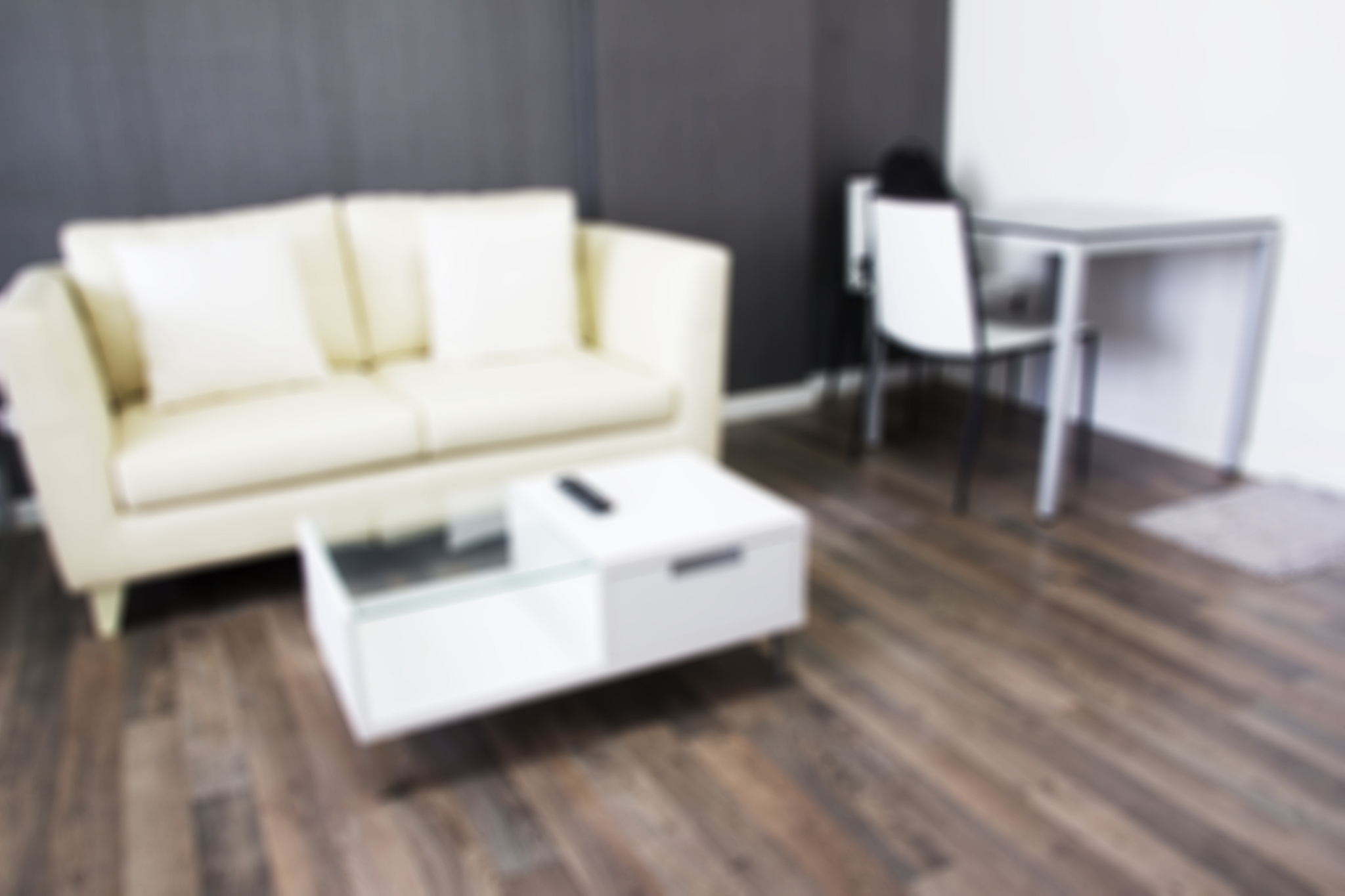 blurred decorated in the livingroom