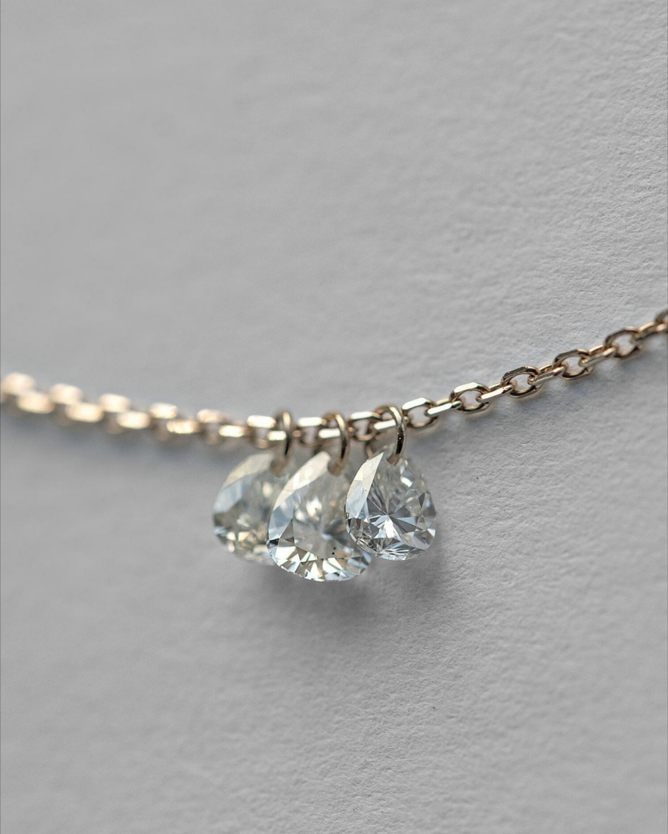 ZEGL 丘比特之心项链：翅膀会动的天使之心925银错石吊坠，浪漫主义的完美表达