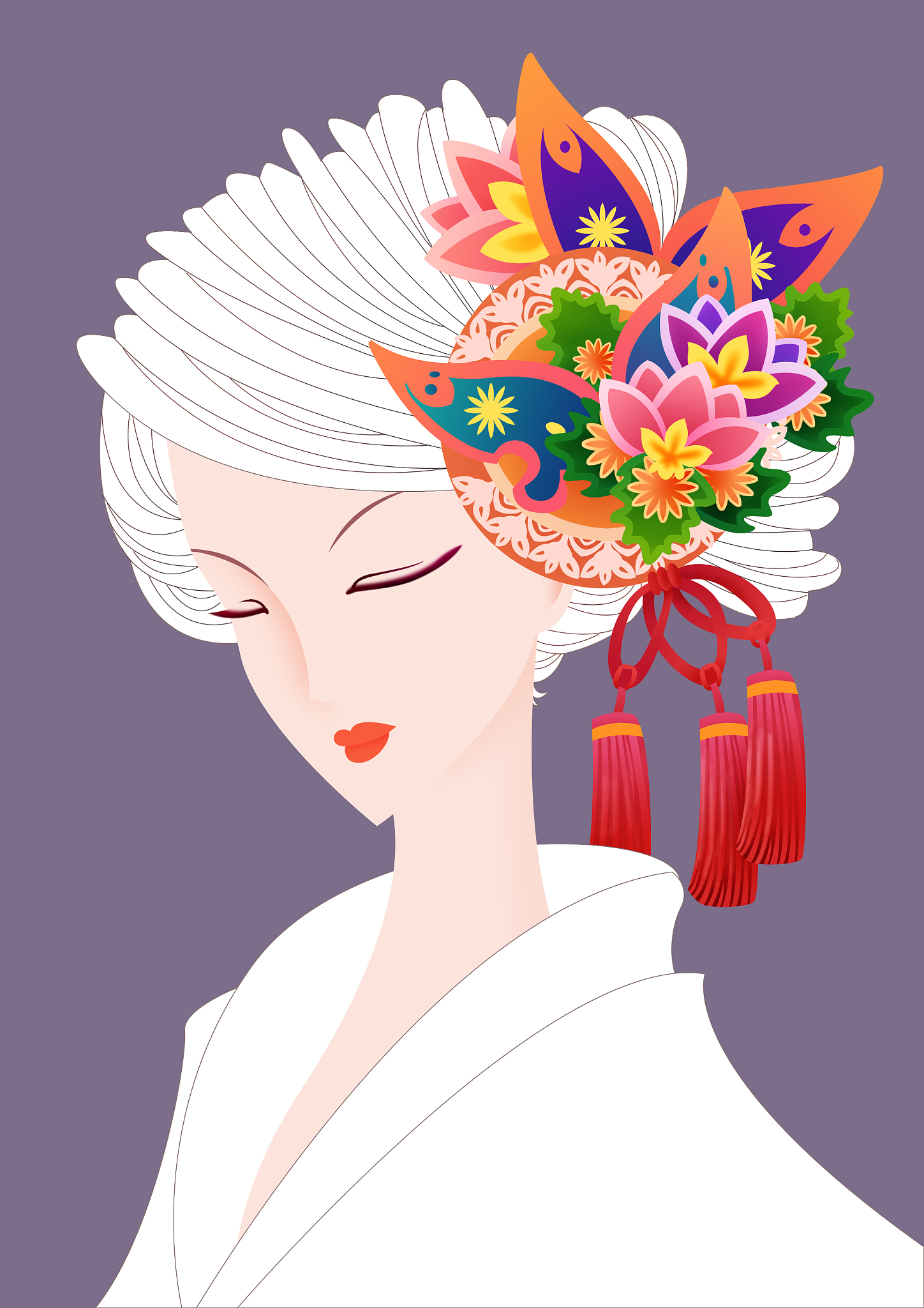 Beautiful Chinese Woman Description for AI Art Generation