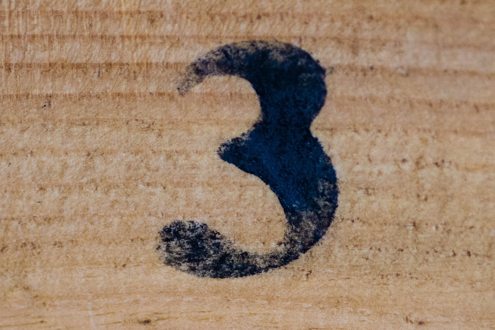 found letters and numbers
