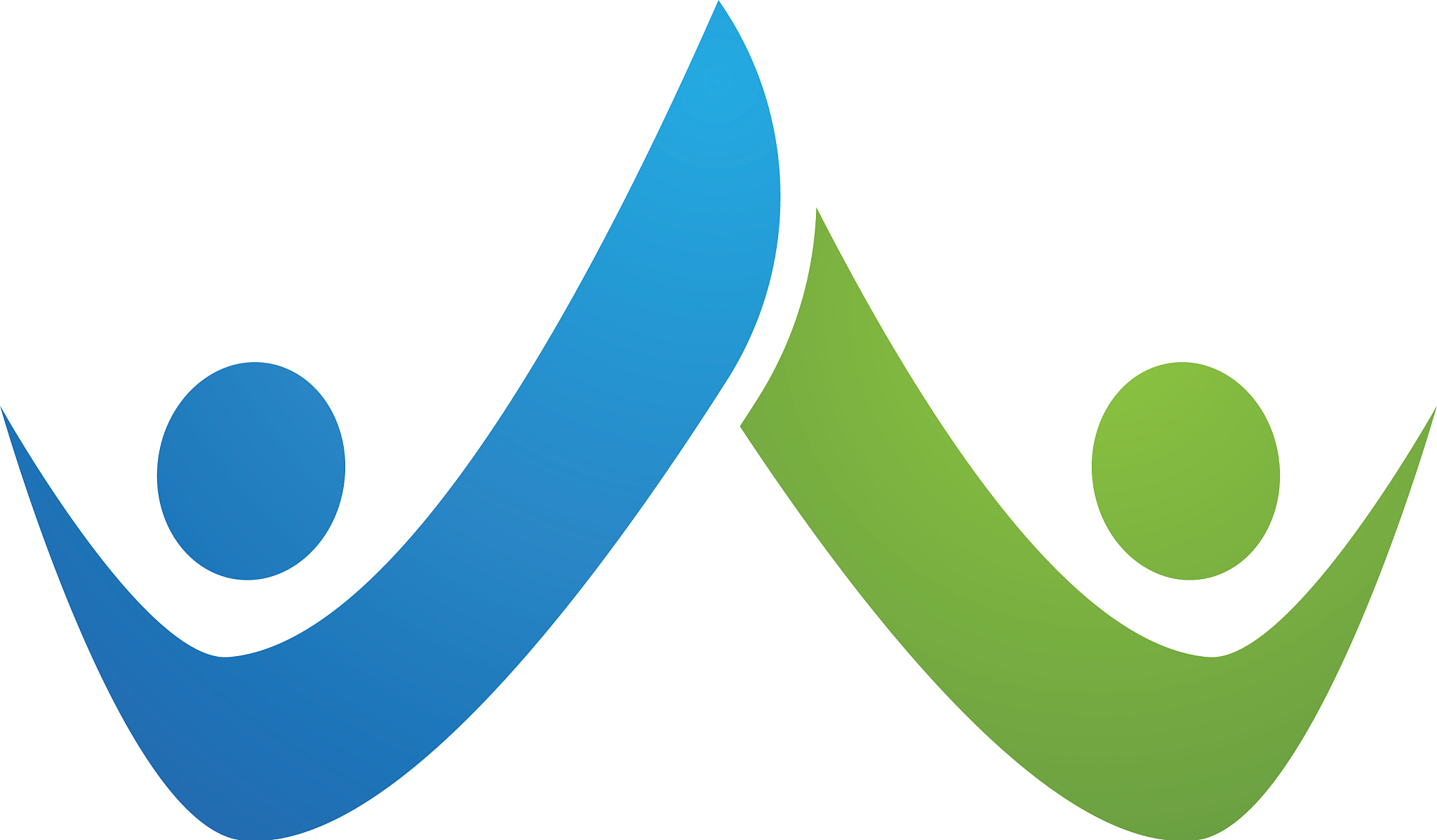 community network and social logo design