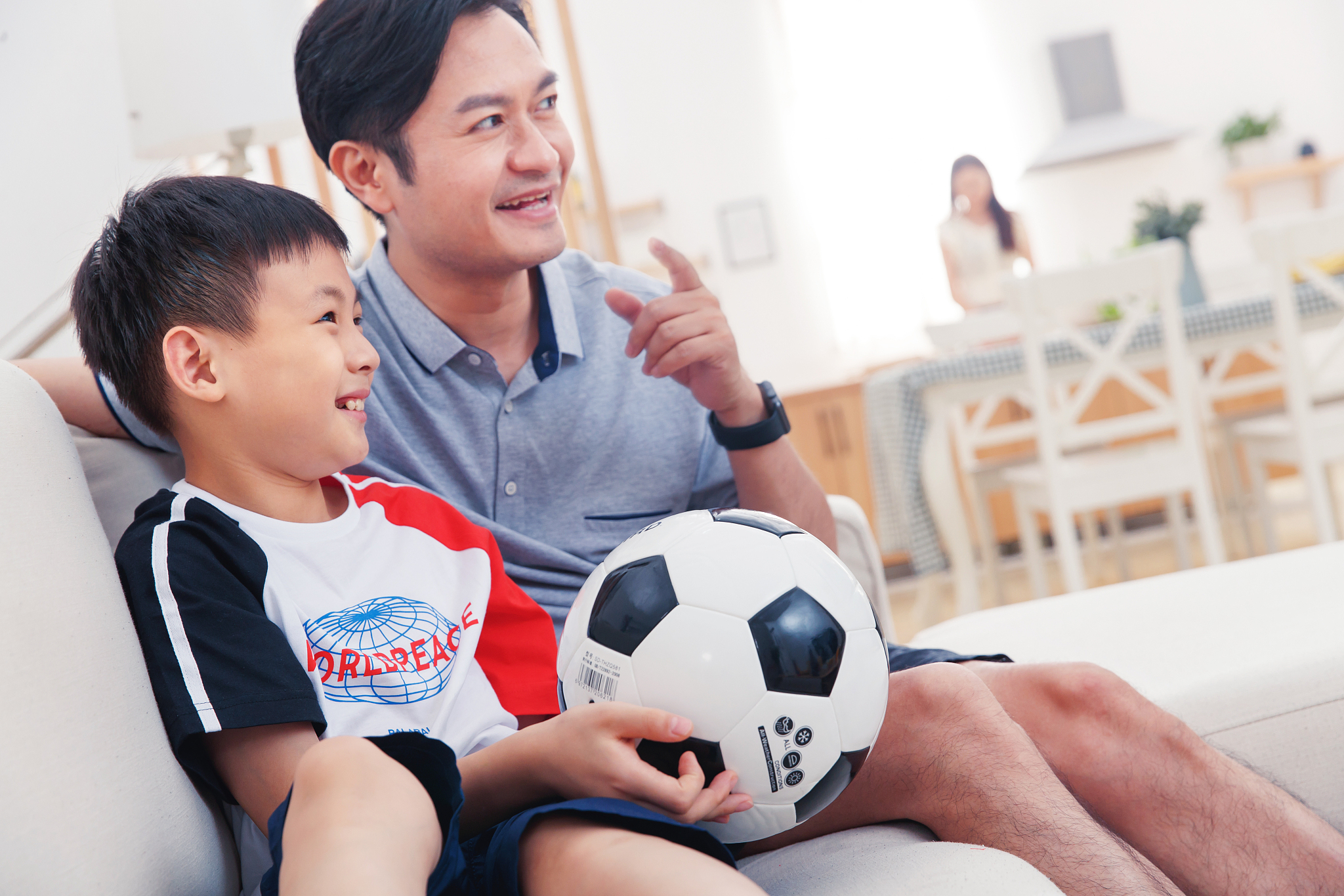 我的足球迷爸爸