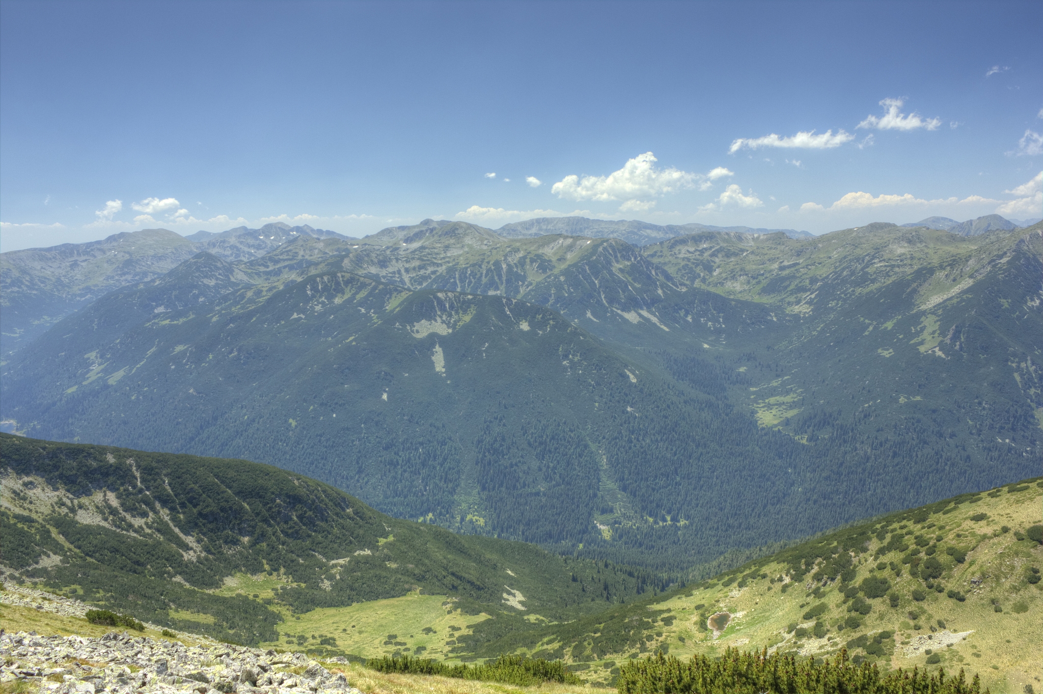 high mountain landscape