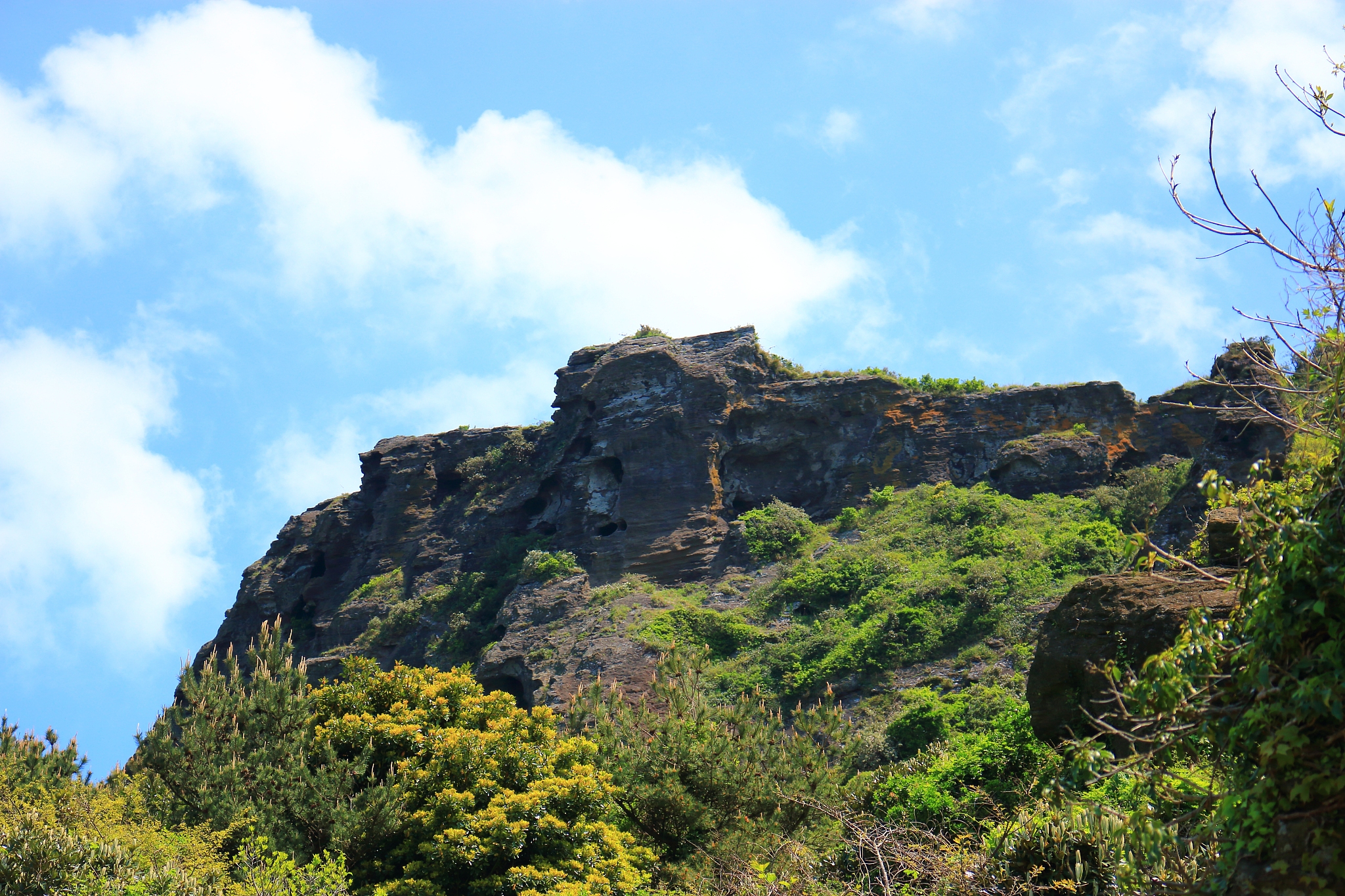 seongsan sunrise peak, unesco world heritage site, sunrise, sunr