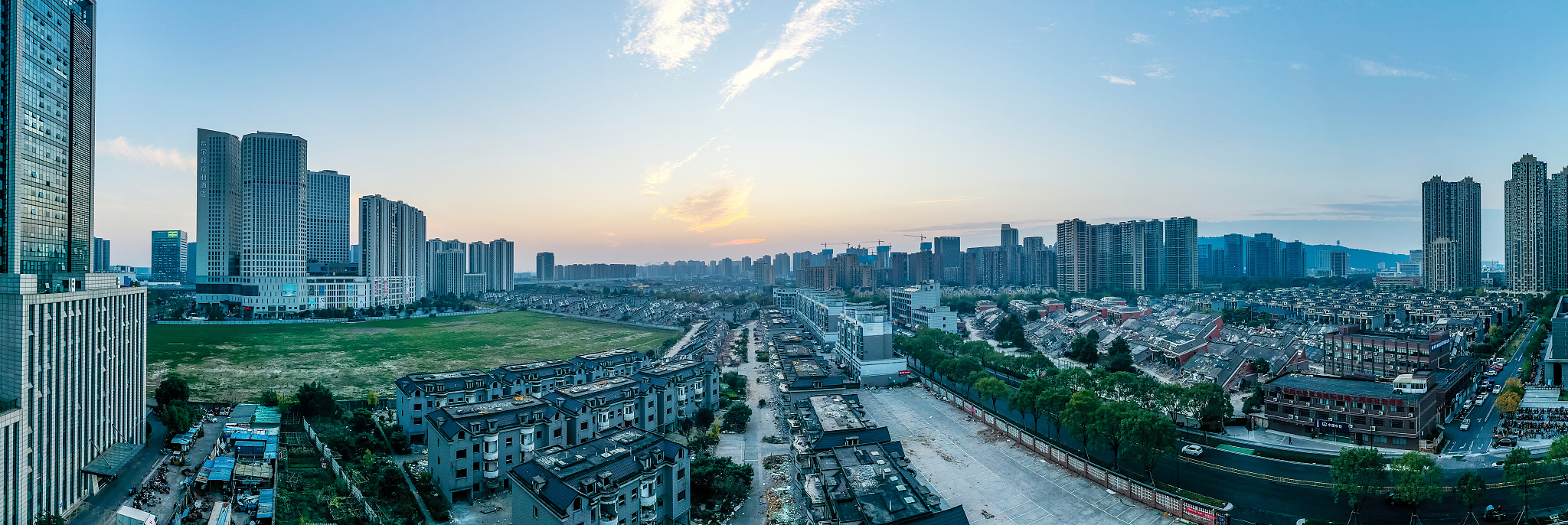余杭临平城市风光