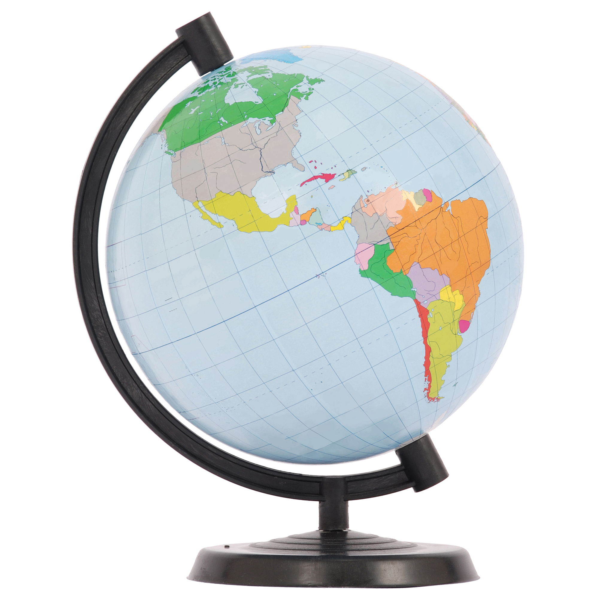 the globe. america