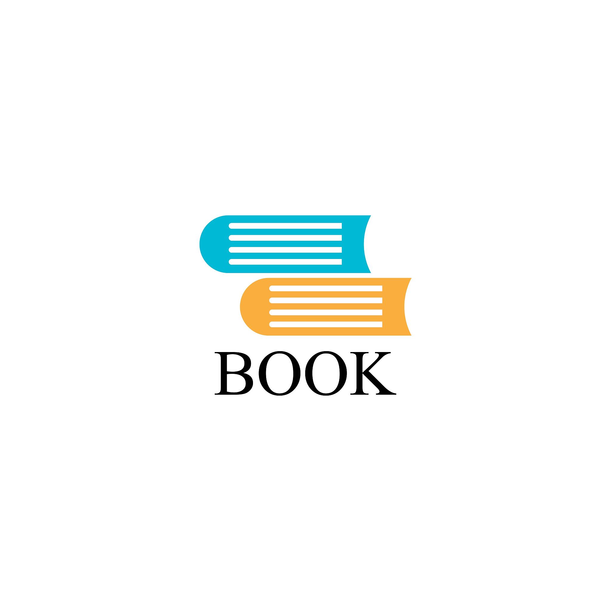 book logo template