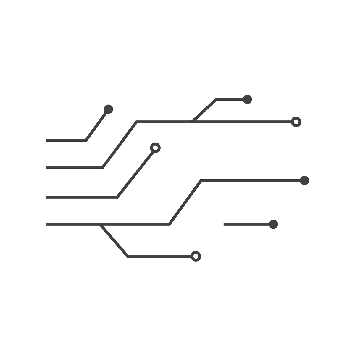 DCV symbols show The number of ports and the number of switching positions Inlets and outlets ports are shown by lines The flow path and arrows the direction of flow The shutoff positions indicated by
