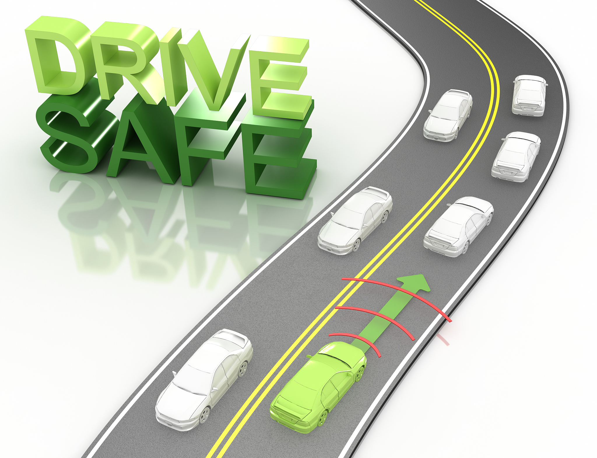 safe driving concept