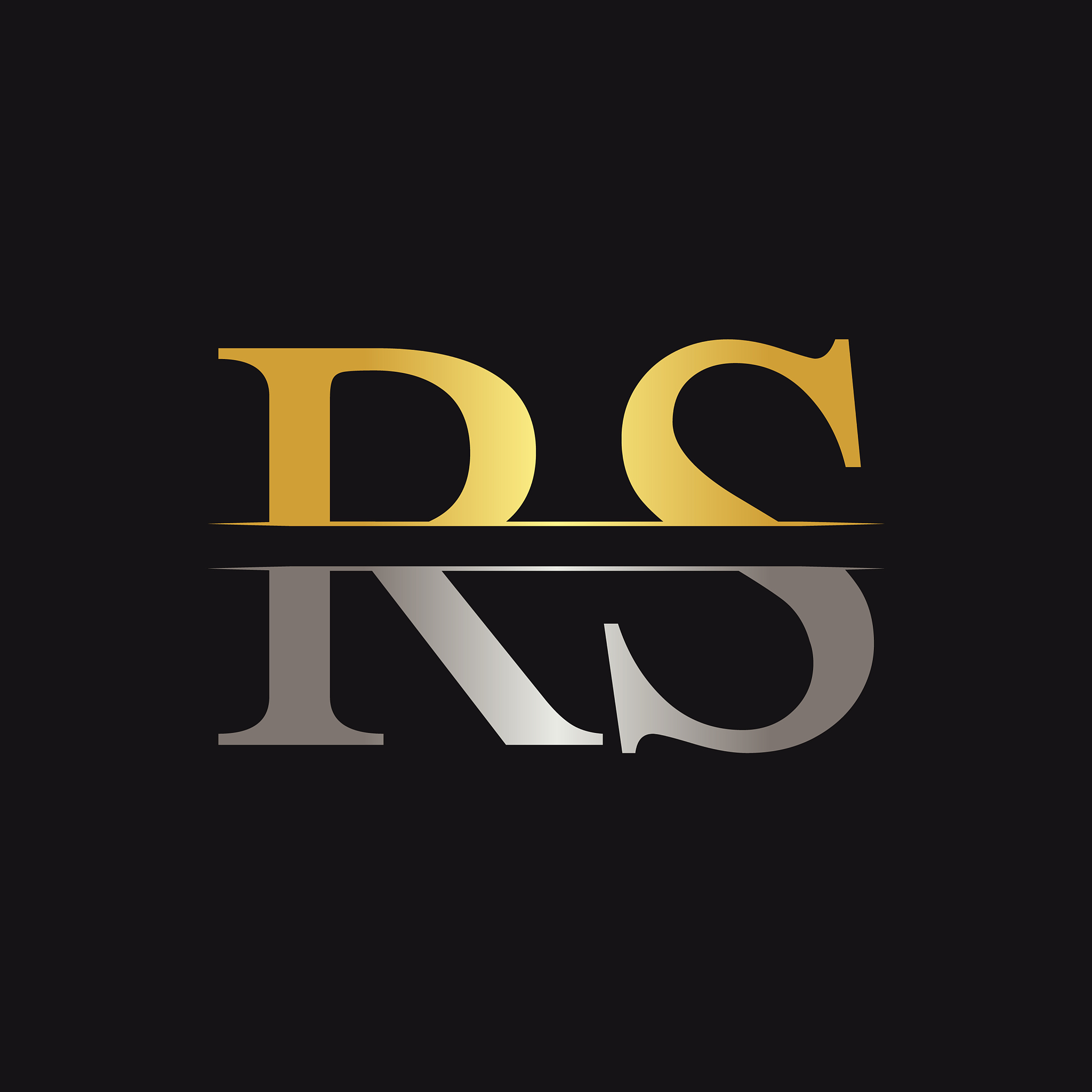abstract letter rs logo design template creative