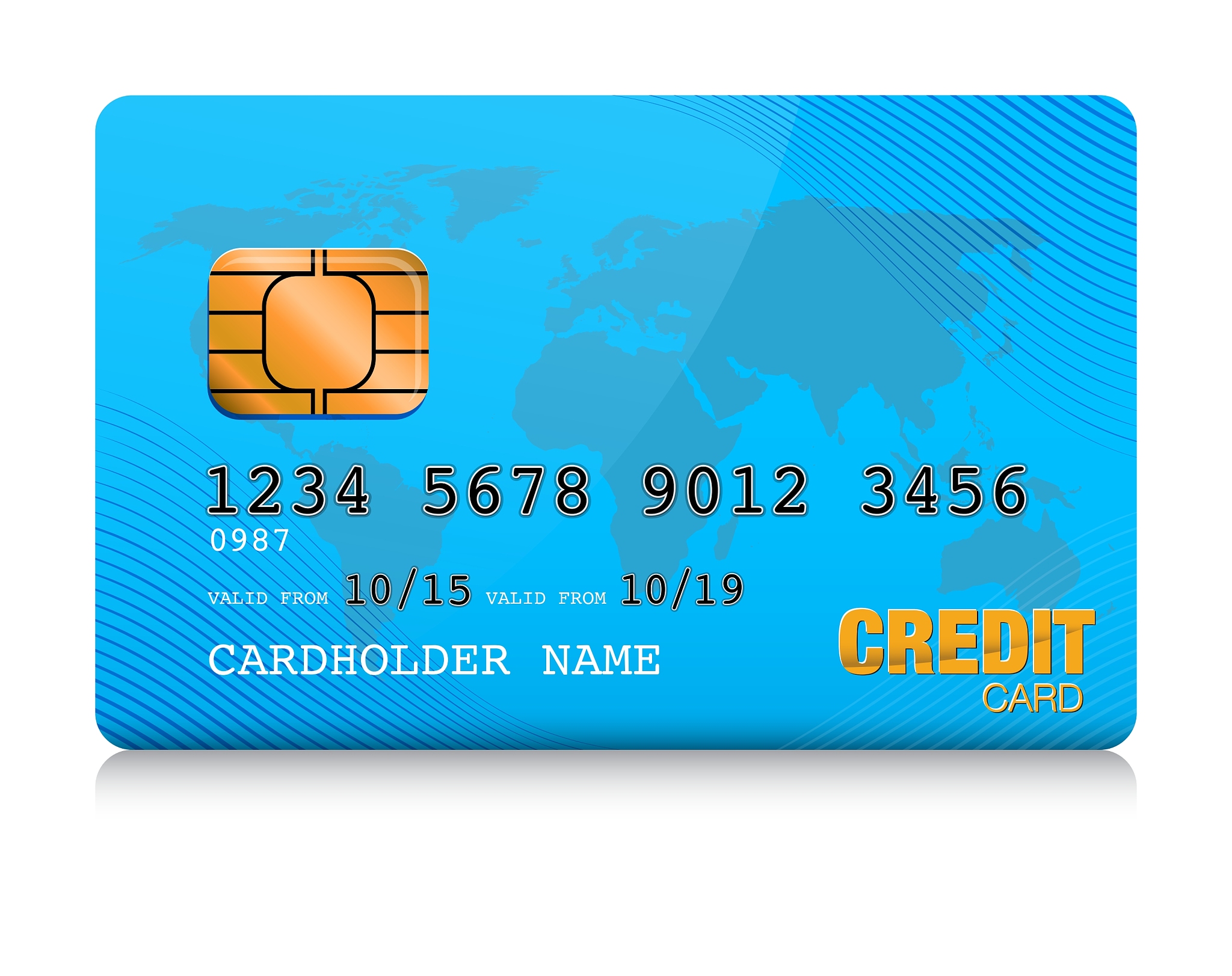 blue credit card