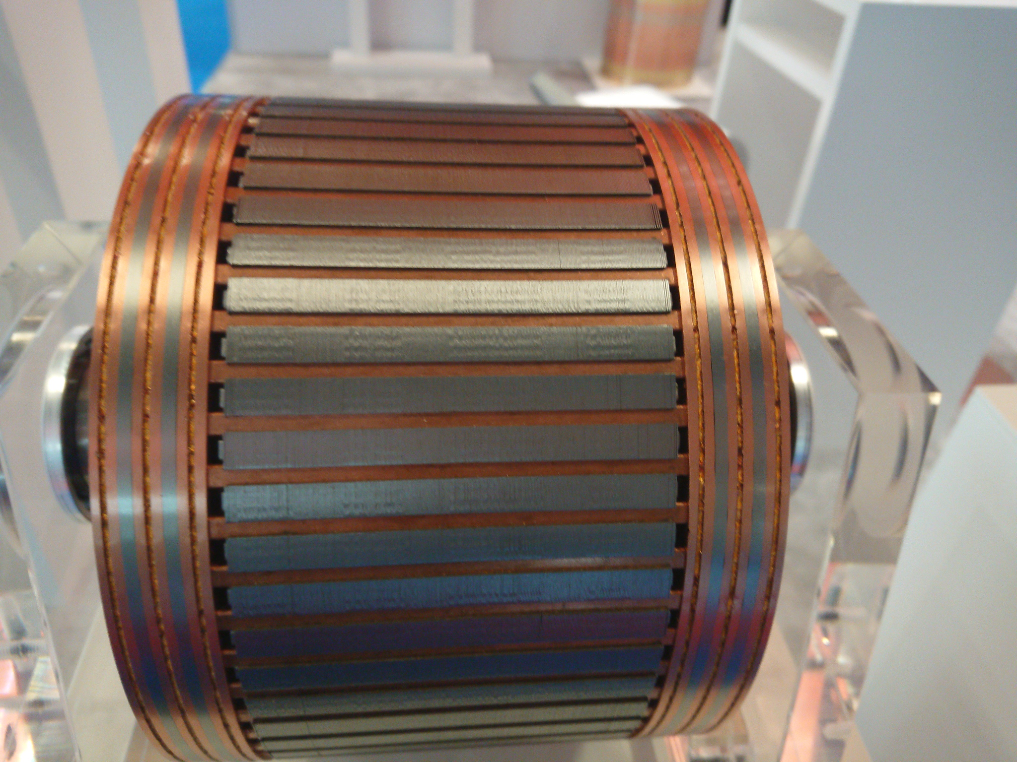 48槽8级交流永磁电机2 Y线圈布线