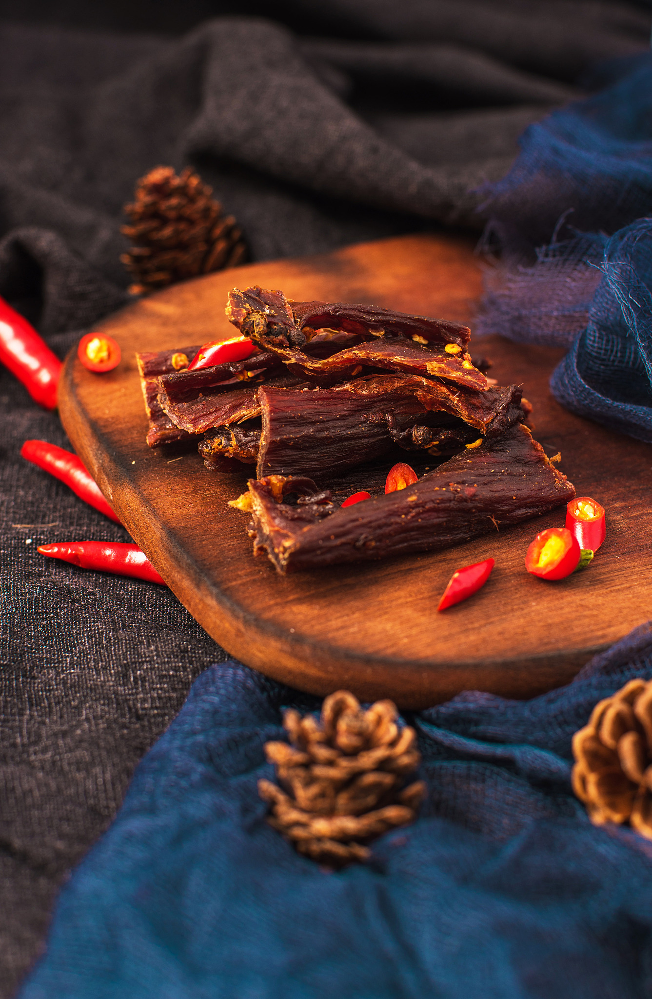 宣传短语选购牛肉干的文案