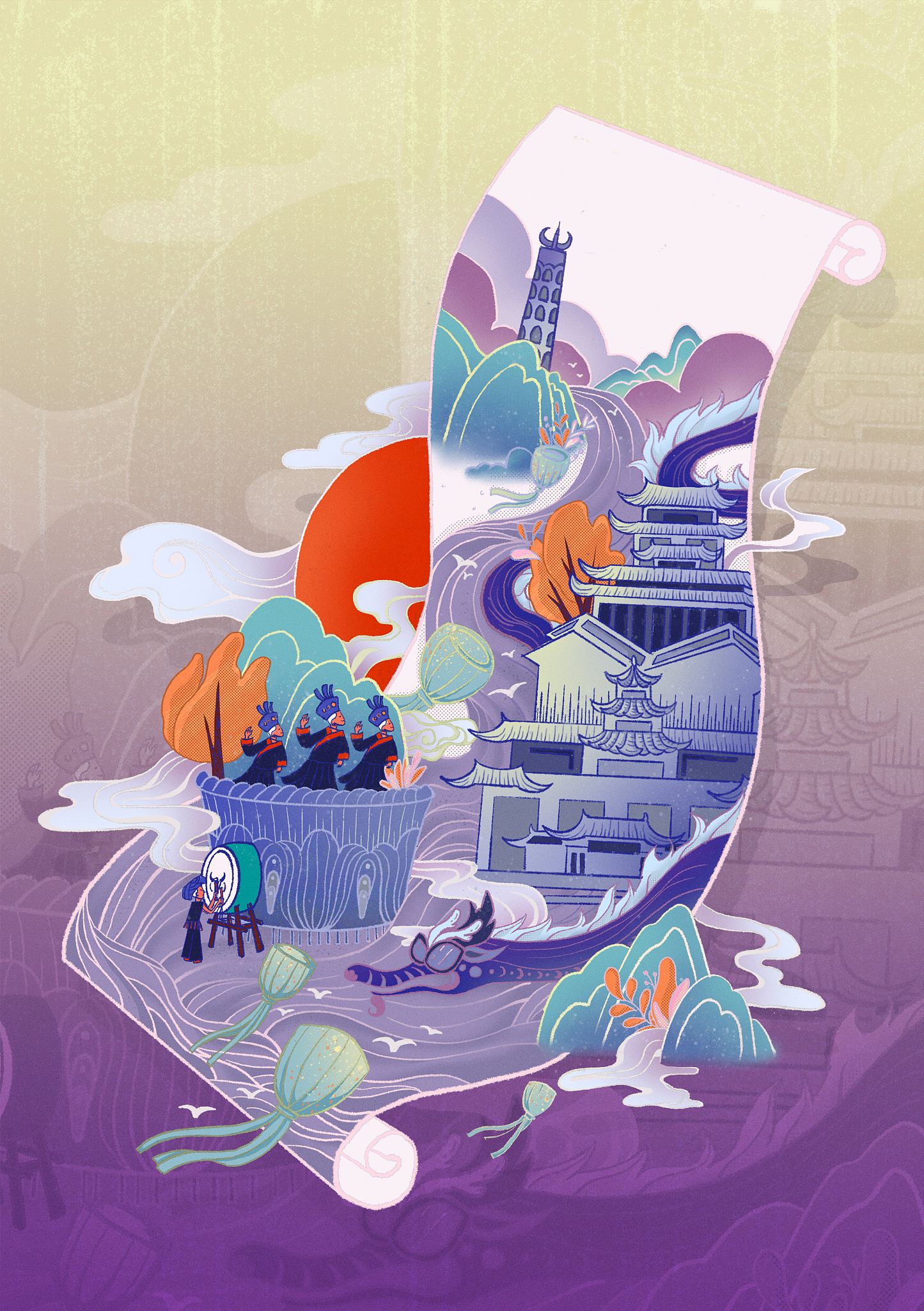 插画设计可以弄什么风格的毕业设计及毕设题目