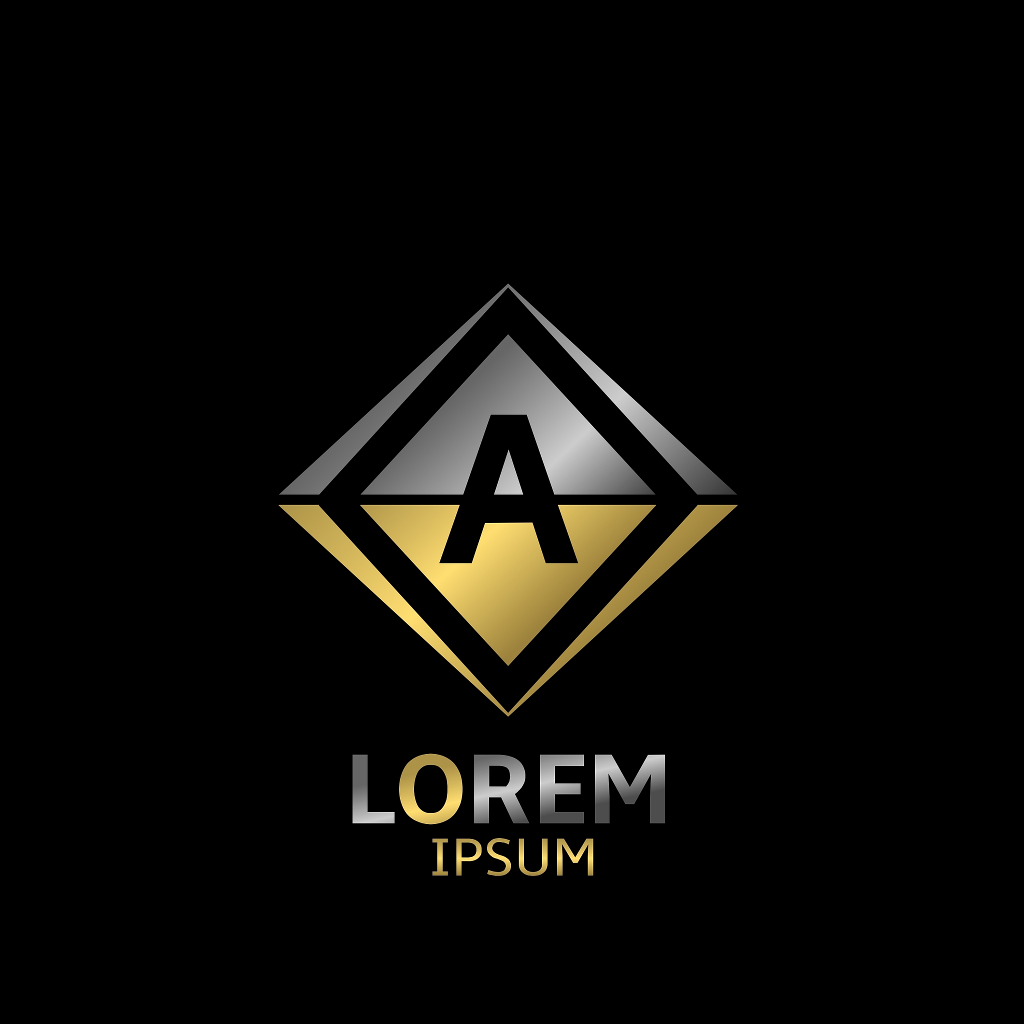 letter a logo