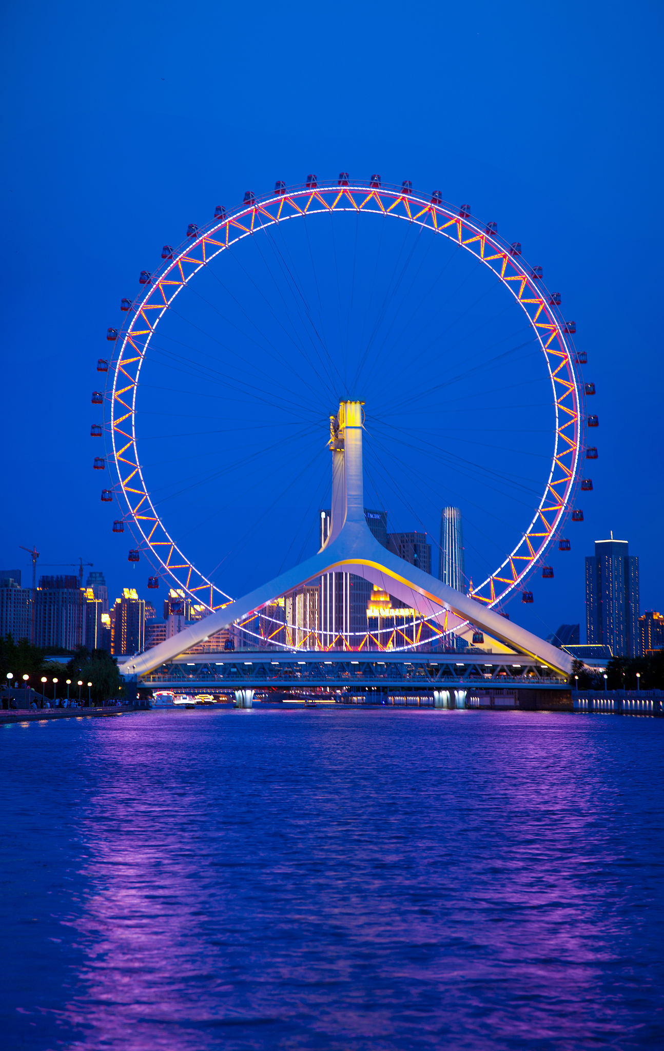 天津的夜景之美
